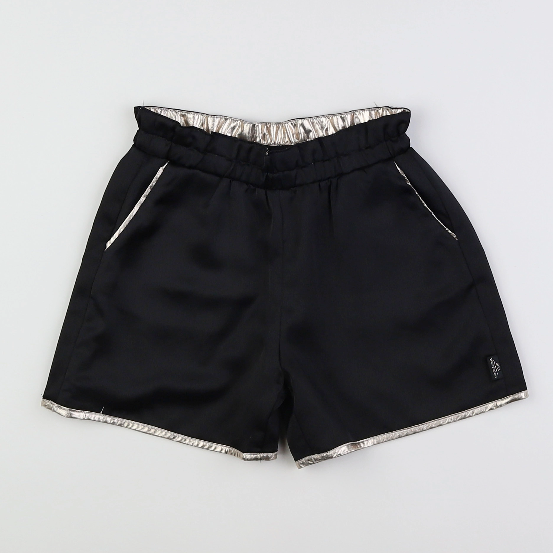 IKKS - short noir, or - 6 ans
