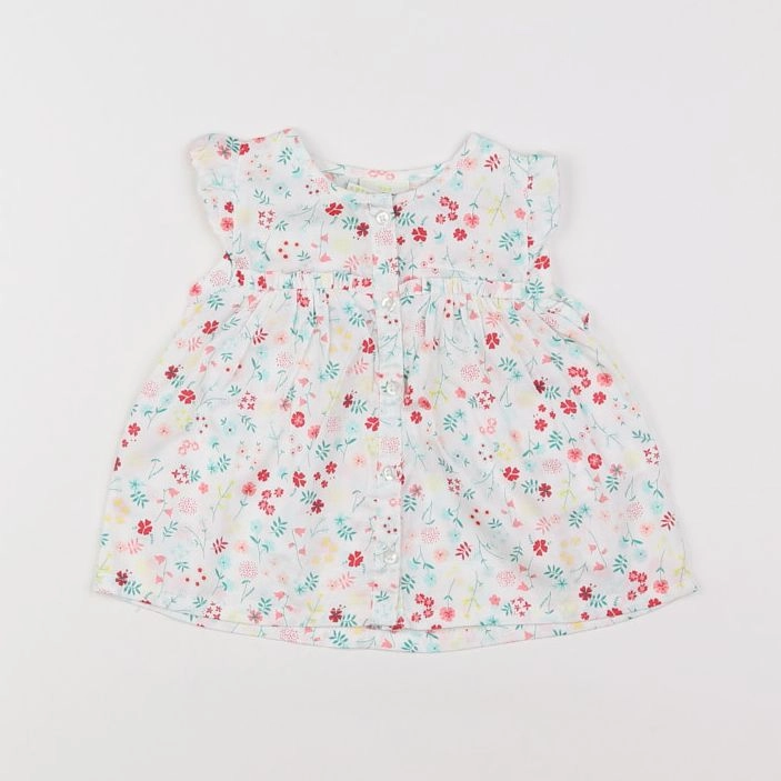 Tape à l'oeil - robe multicolore - 6 mois