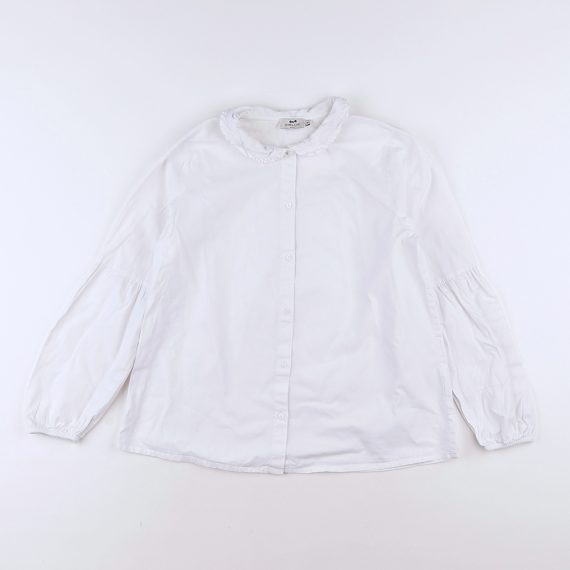 Cyrillus - blouse blanc - 12 ans