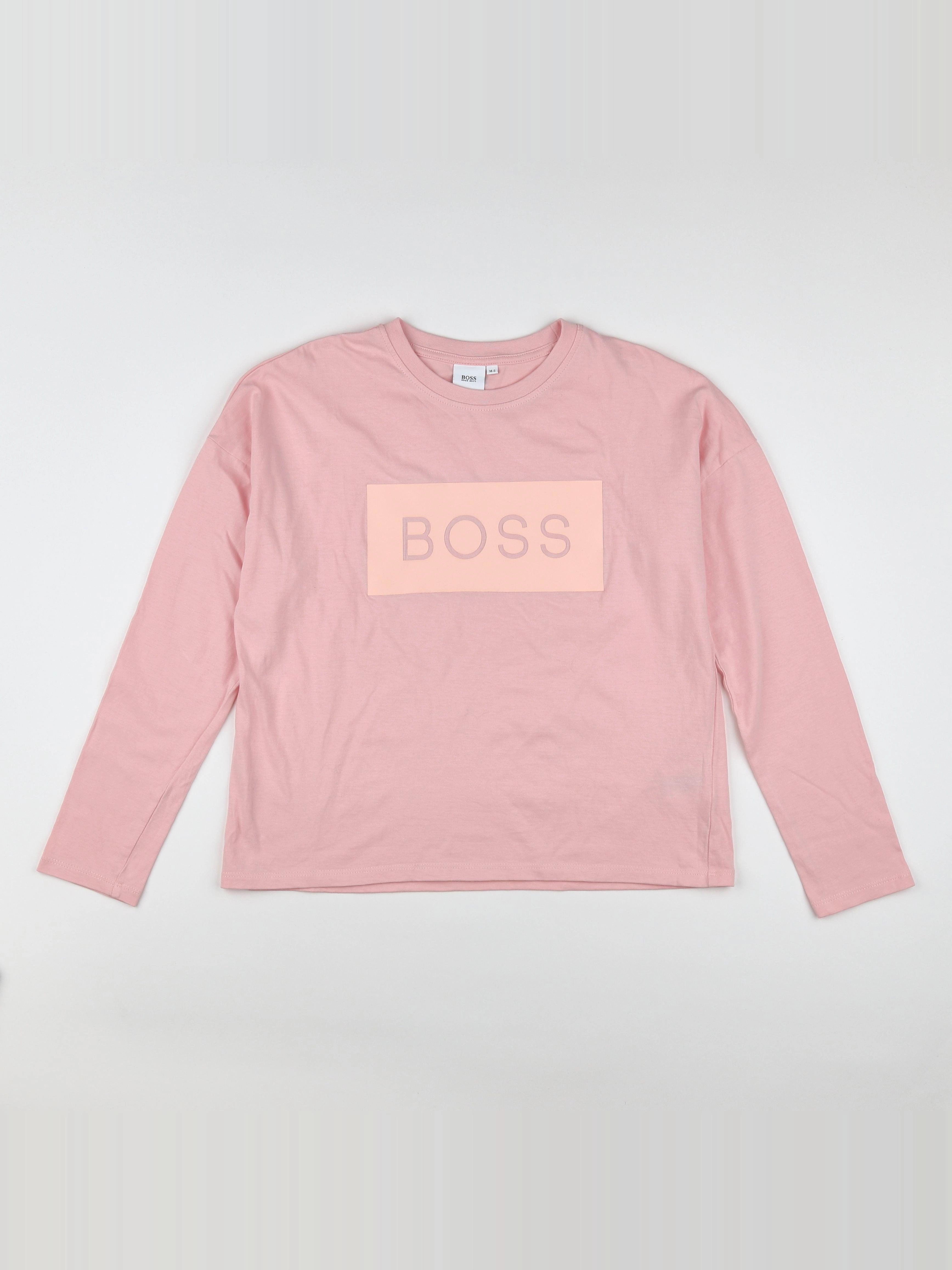 Hugo Boss - tee-shirt rose - 14 ans