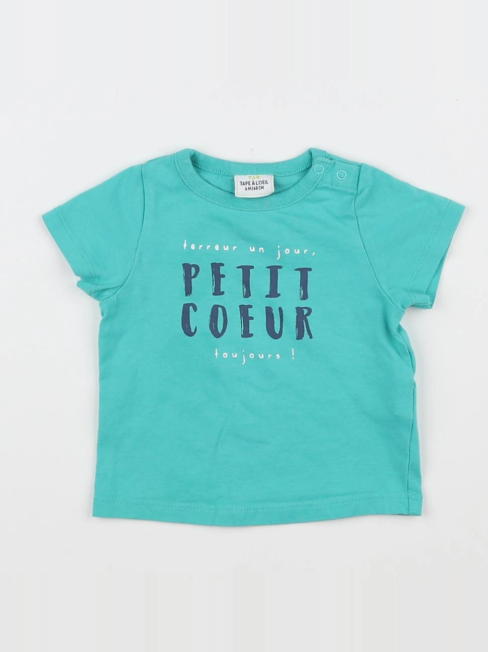 Tape à l'oeil - tee-shirt vert - 6 mois