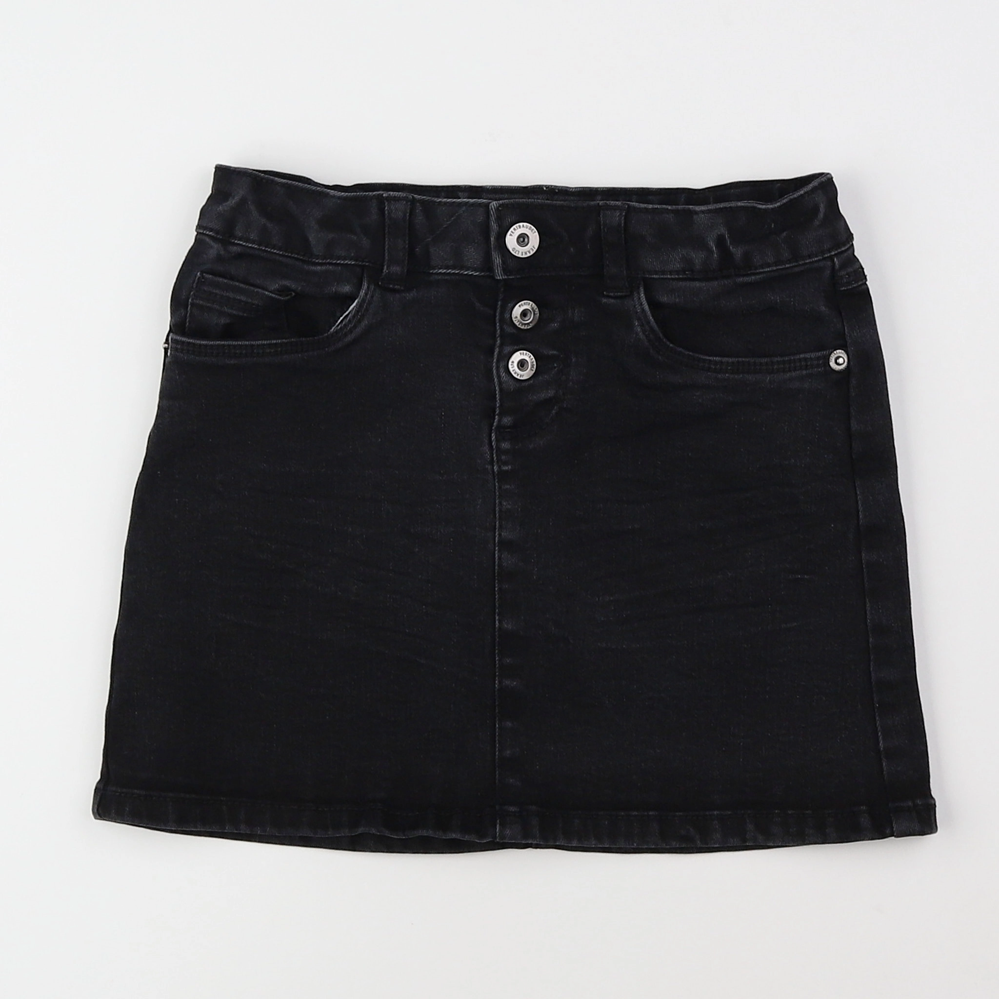 Vertbaudet - jupe noir, gris - 4 ans