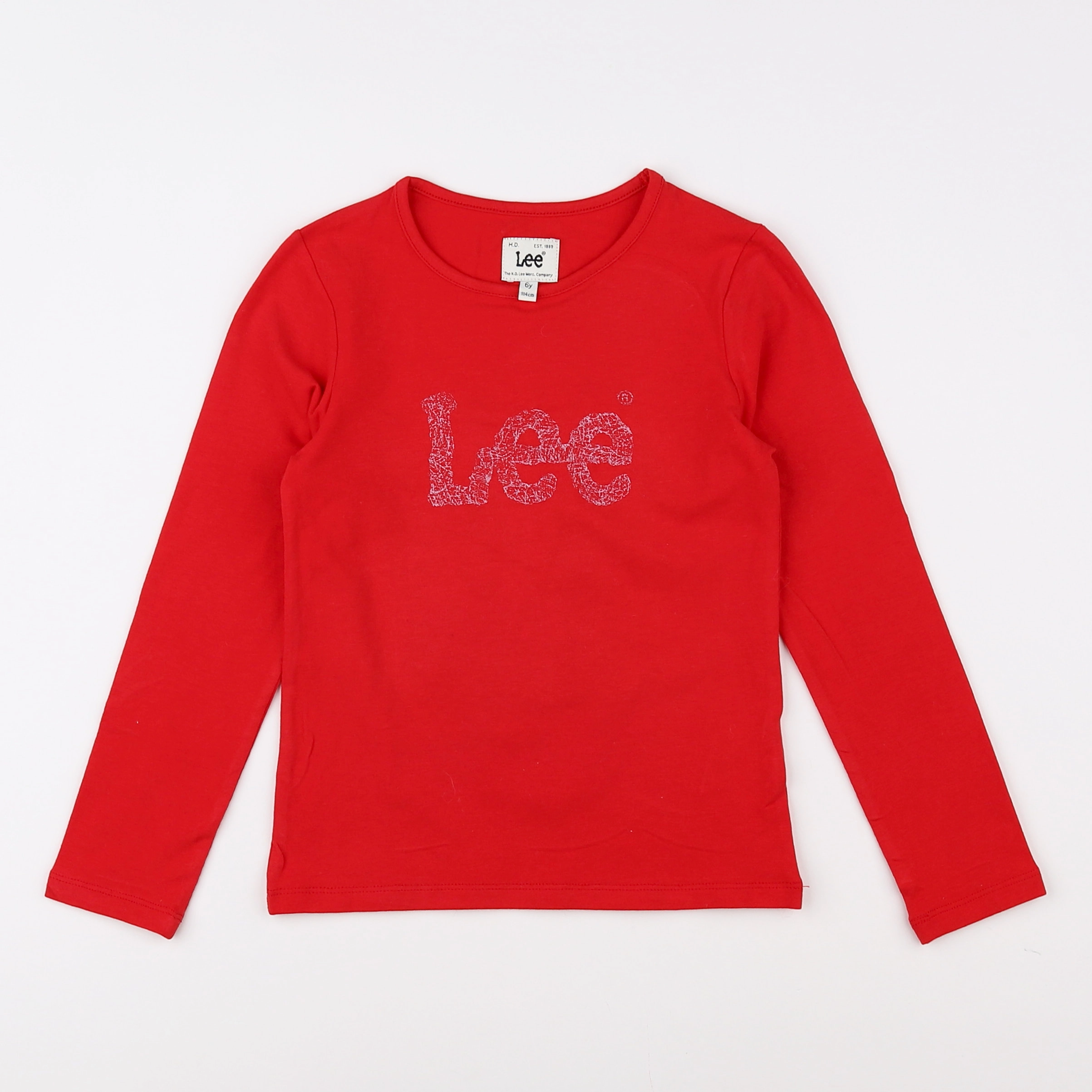 Lee - tee-shirt rouge - 6 ans