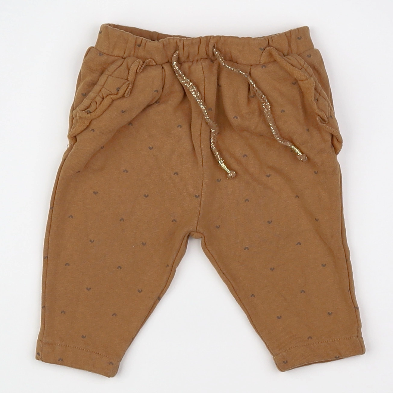 Vertbaudet - pantalon marron - 3 mois