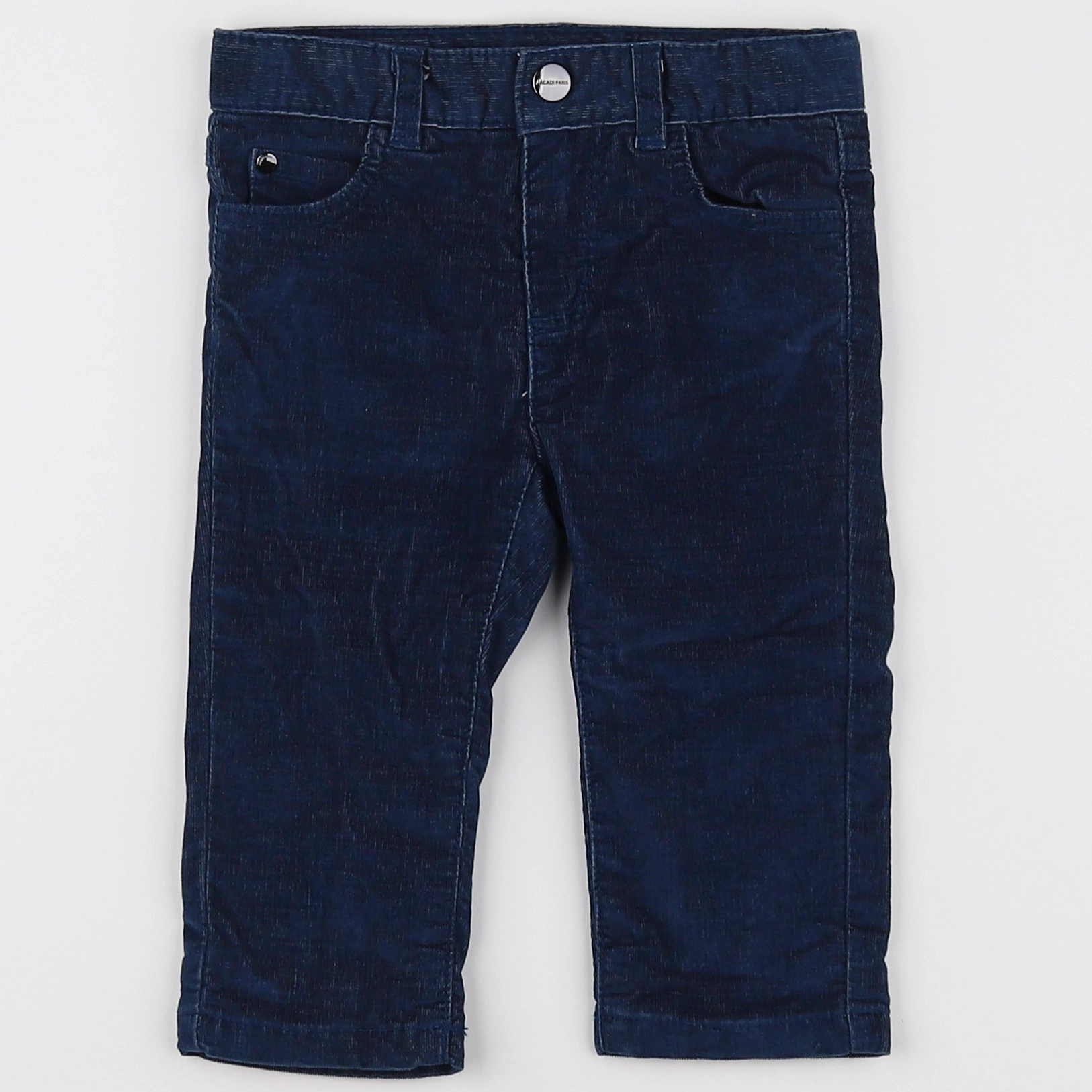 Jacadi - pantalon bleu - 12 mois
