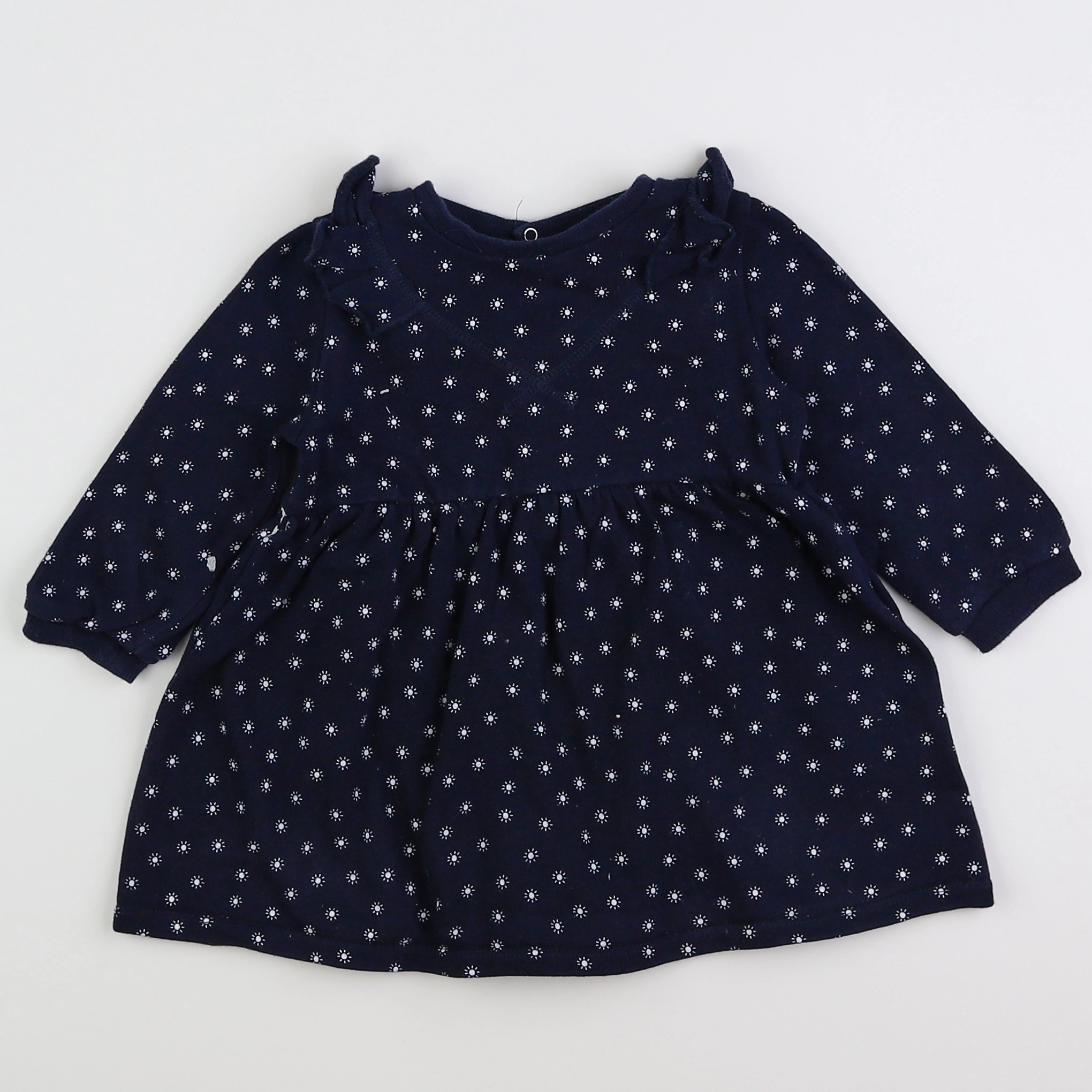 Boutchou - robe bleu - 12 mois