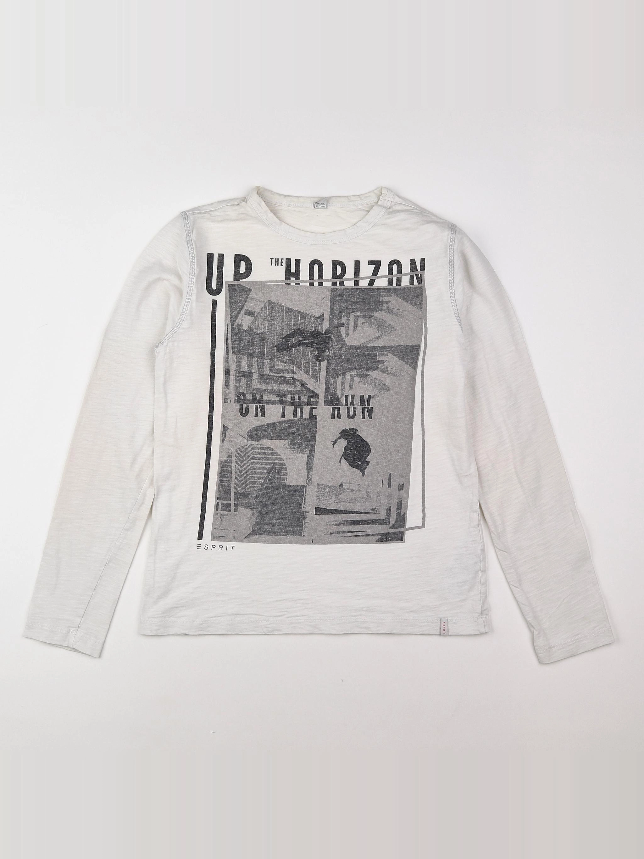 Esprit - tee-shirt blanc - 12/13 ans