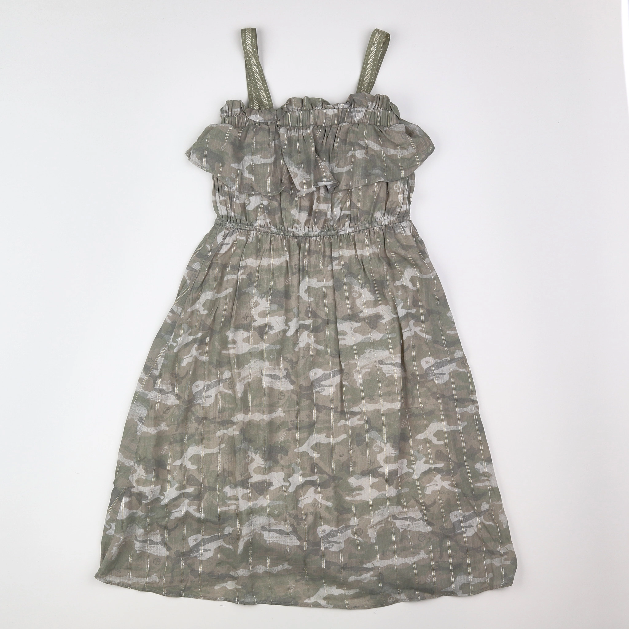 IKKS - robe vert - 6 ans