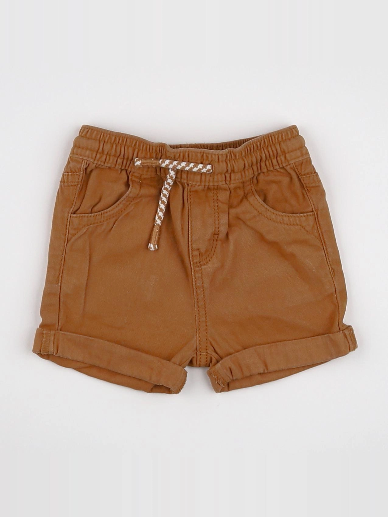 Vertbaudet - short marron - 6 mois