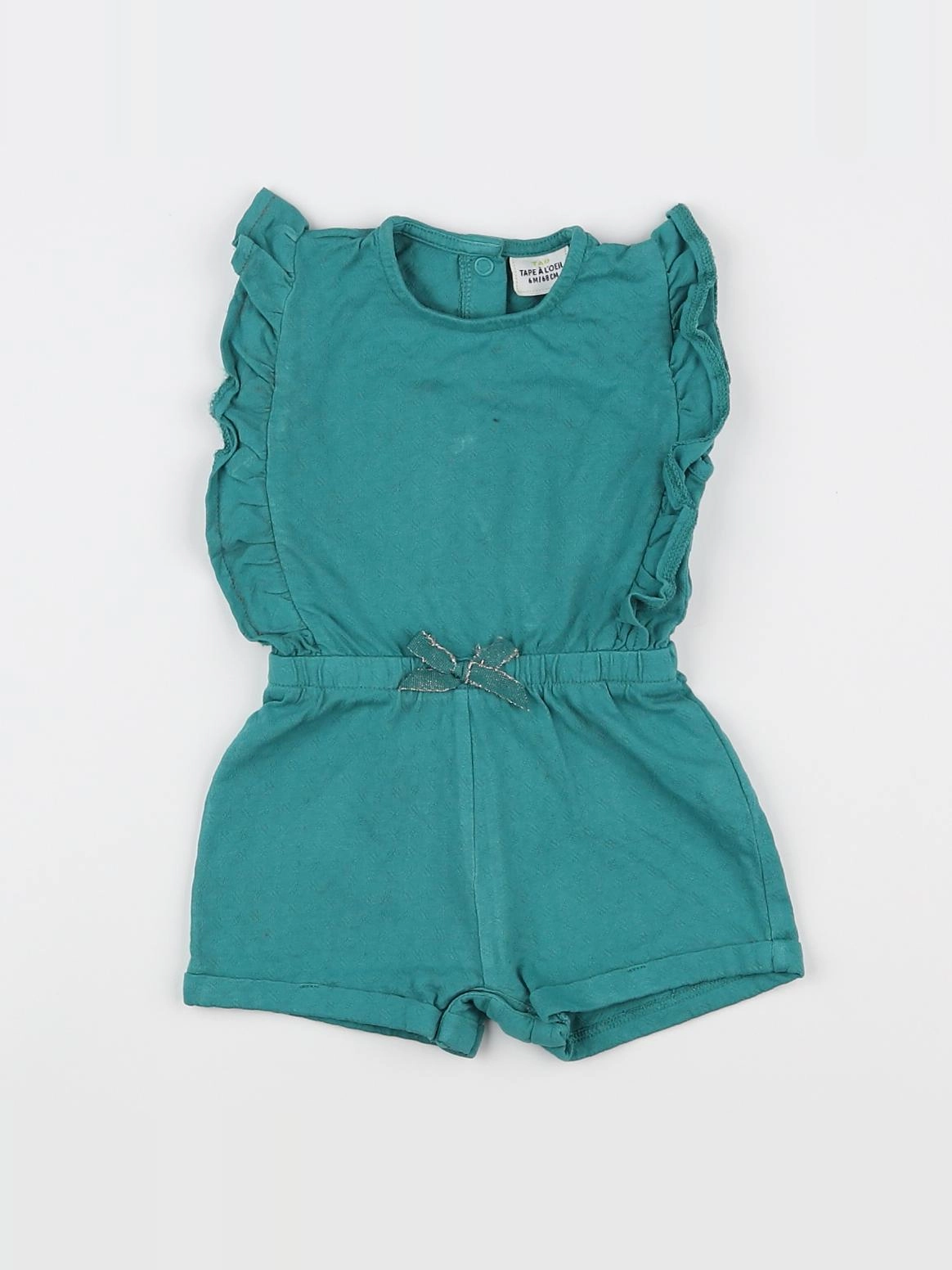 Tape à l'oeil - combinaison vert - 6 mois