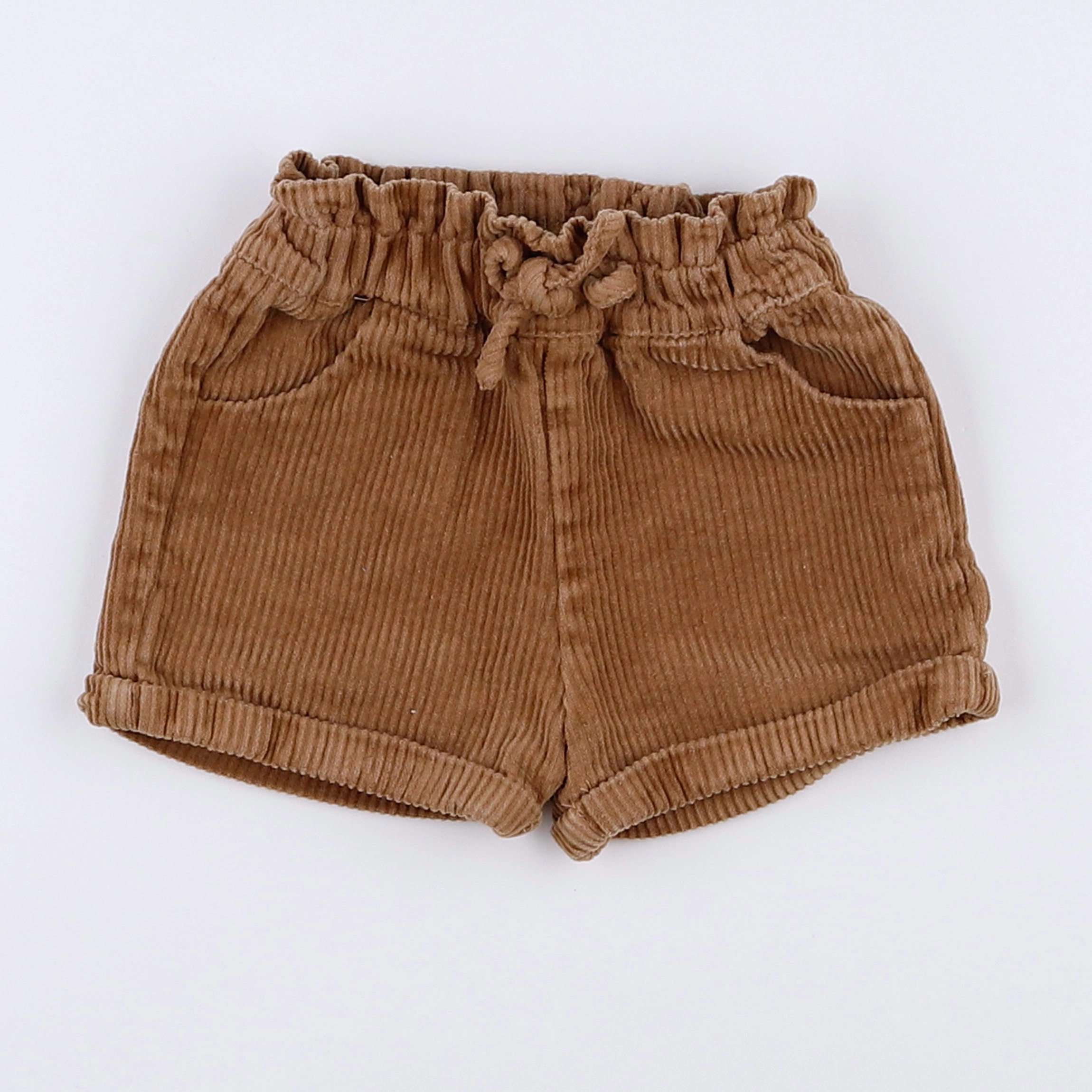 Vertbaudet - short marron - 3 mois