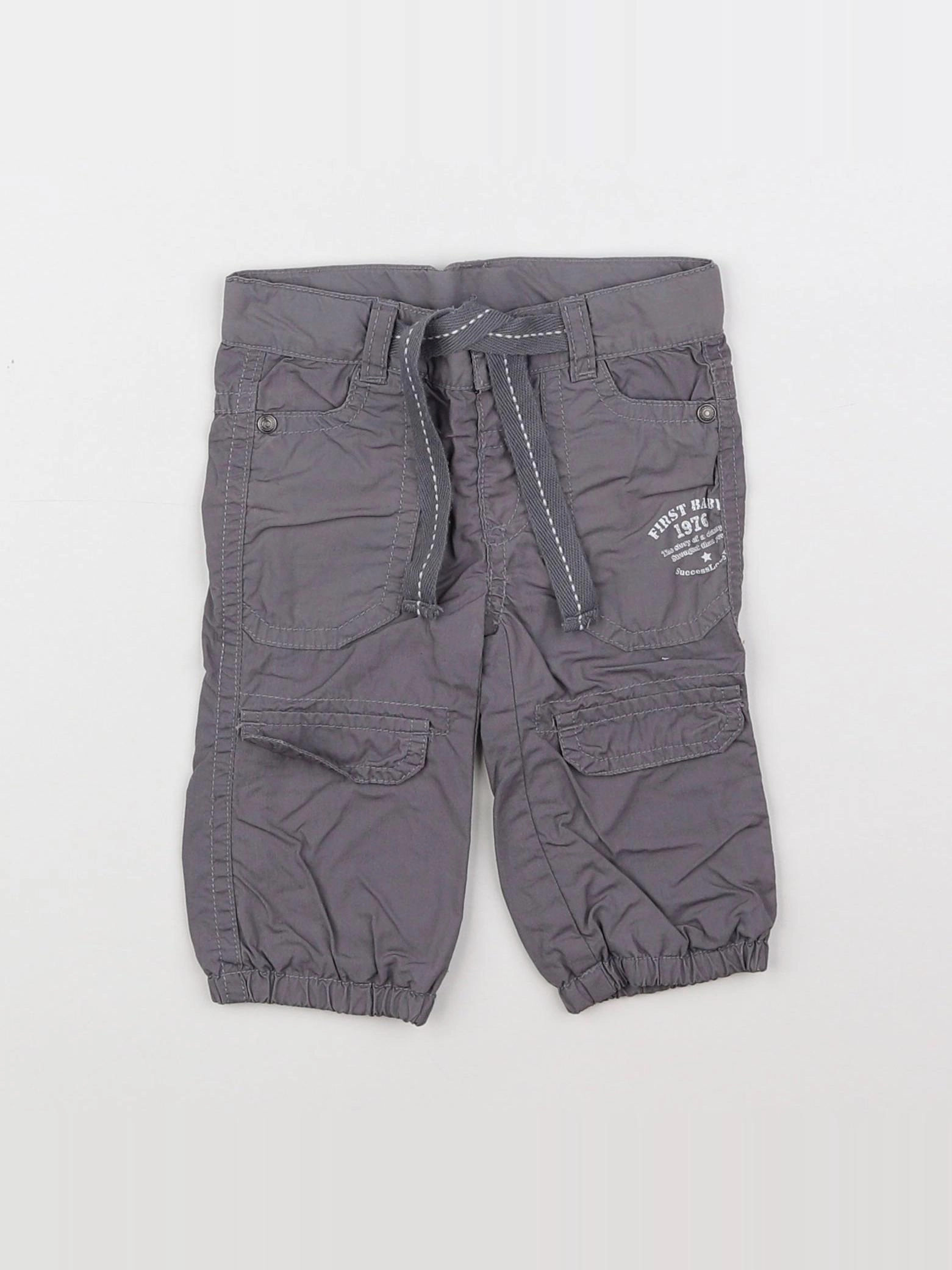 Tape à l'oeil - pantalon gris - 3 mois