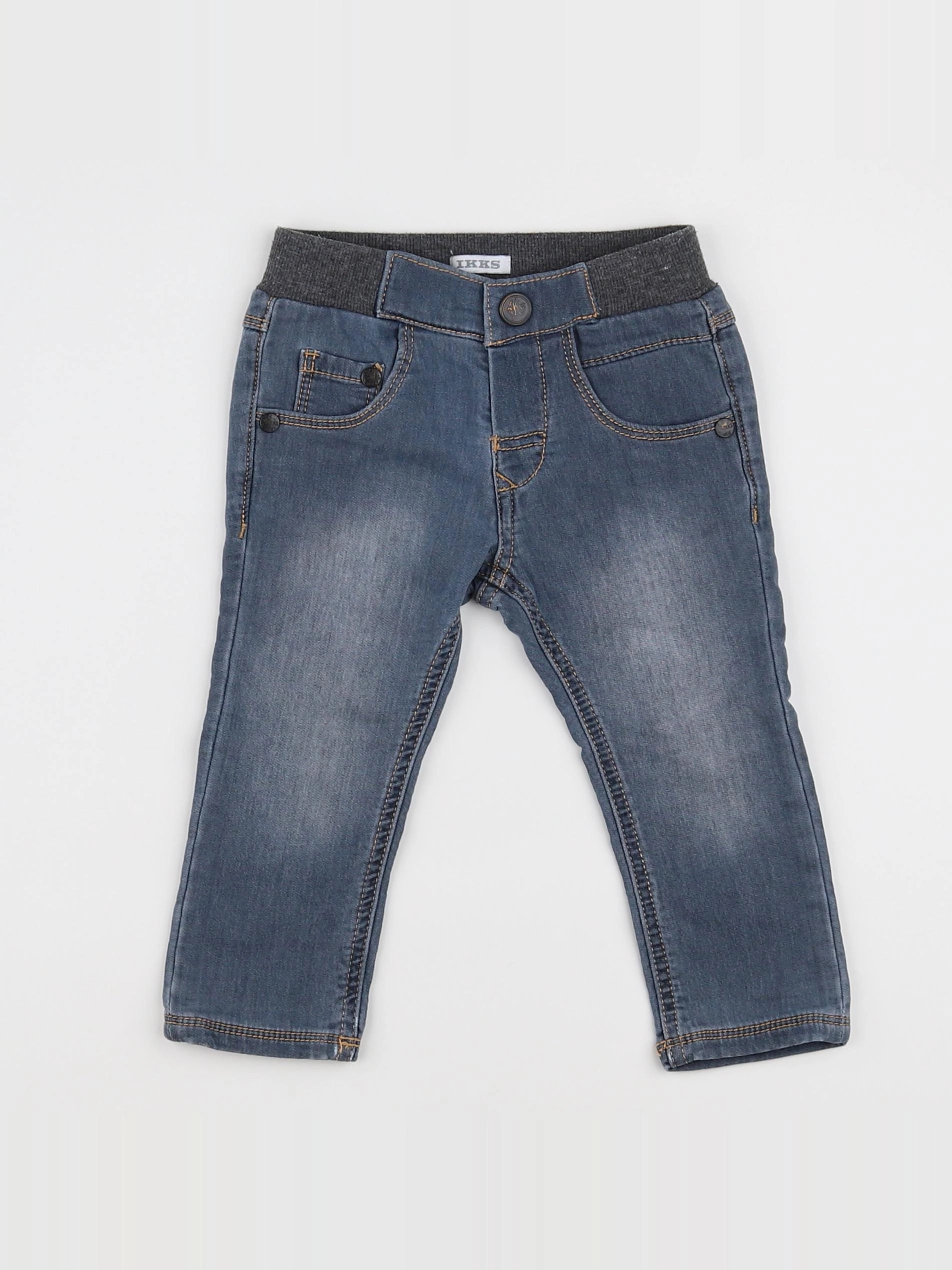 IKKS - jegging bleu - 12 mois
