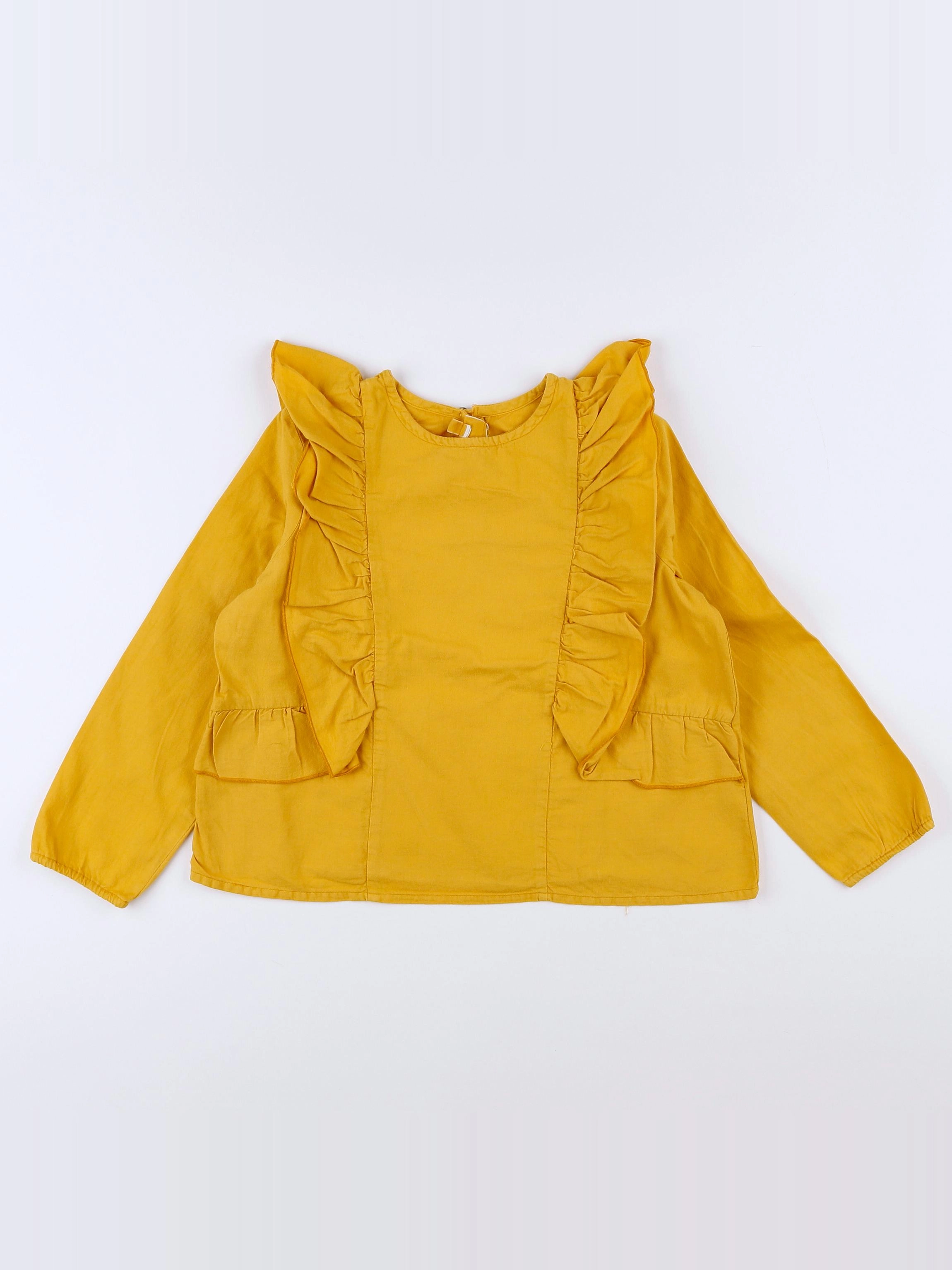 Bonton - blouse jaune - 6 ans