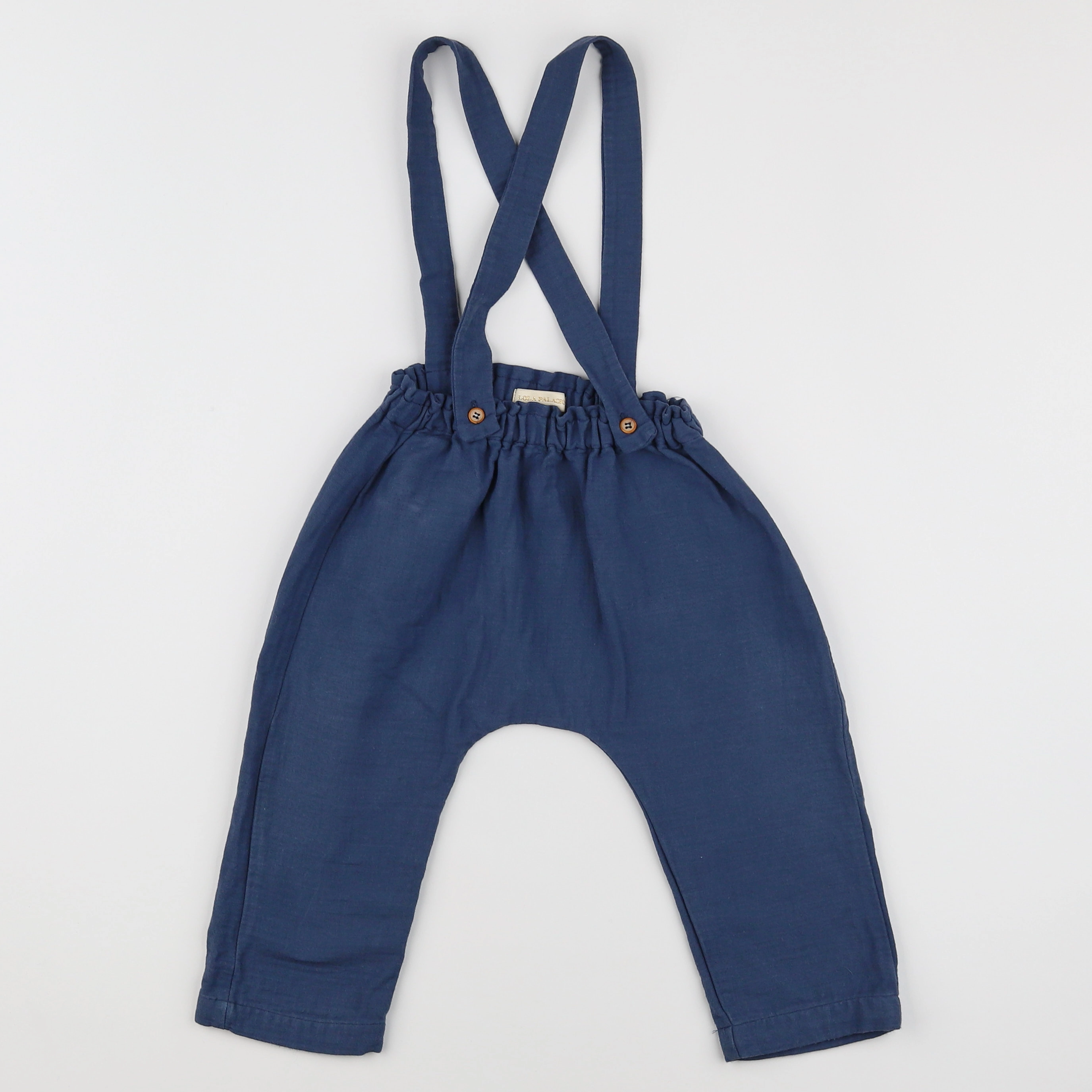 Lola Palacios - pantalon bleu - 18 mois