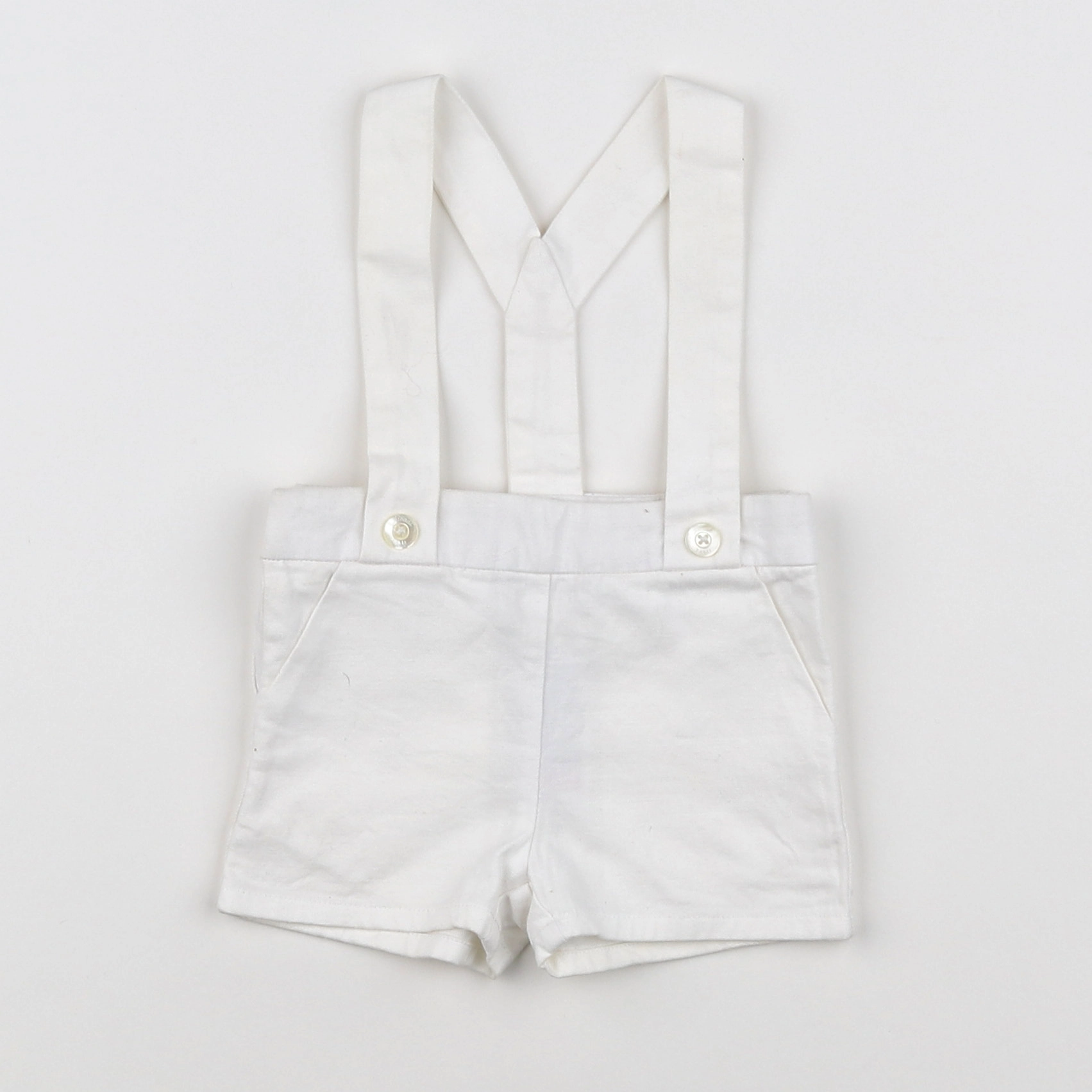 Jacadi - short blanc - 3 mois