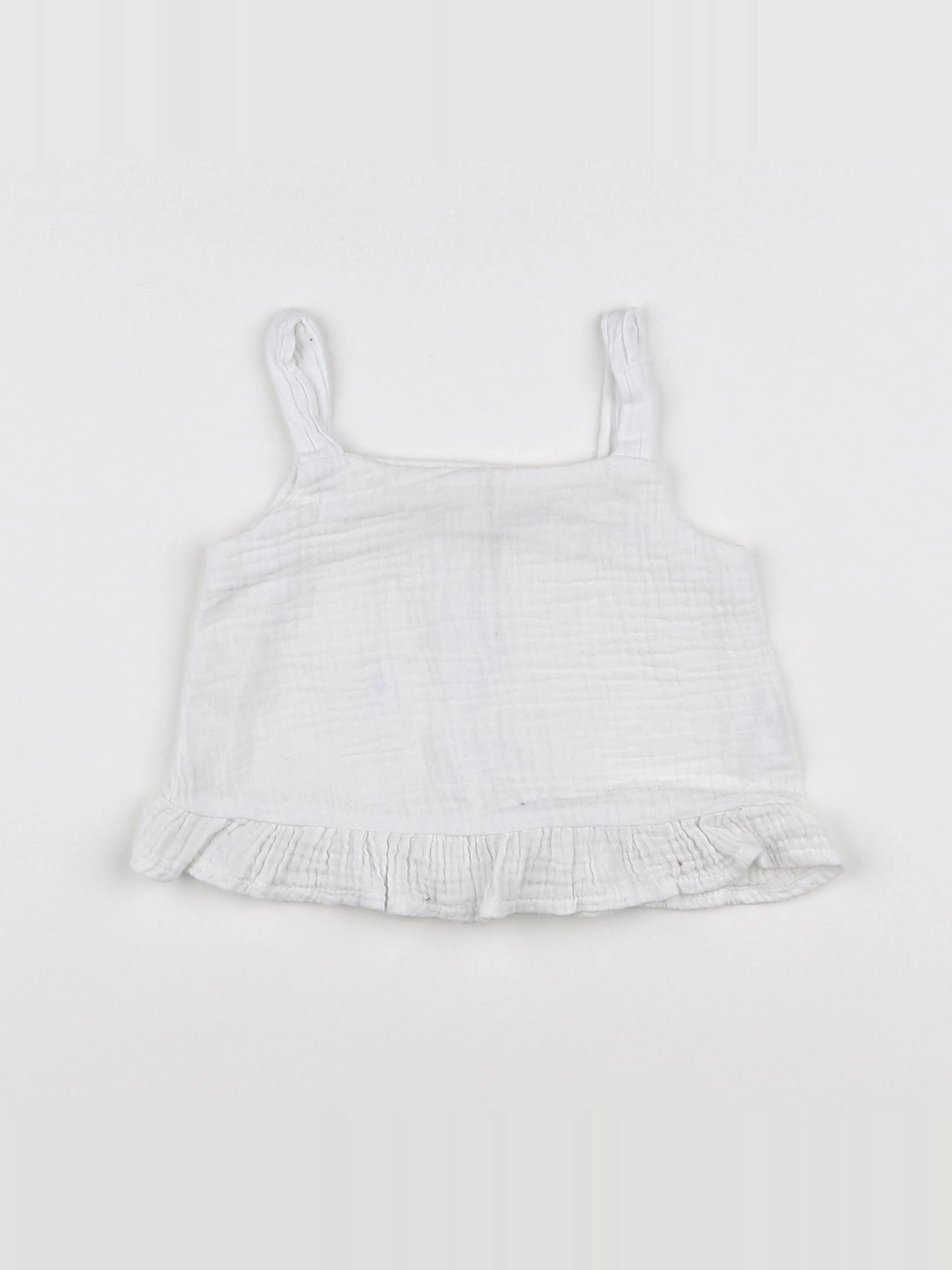 Little Celebs - blouse blanc - 12 mois