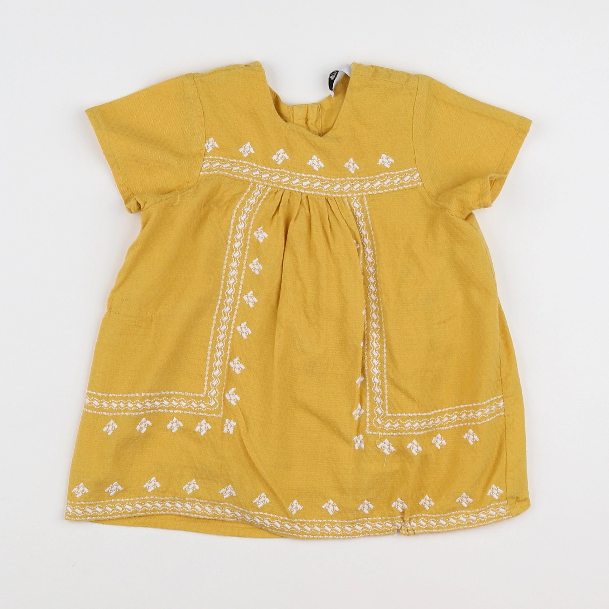 La Redoute - robe jaune - 9 mois