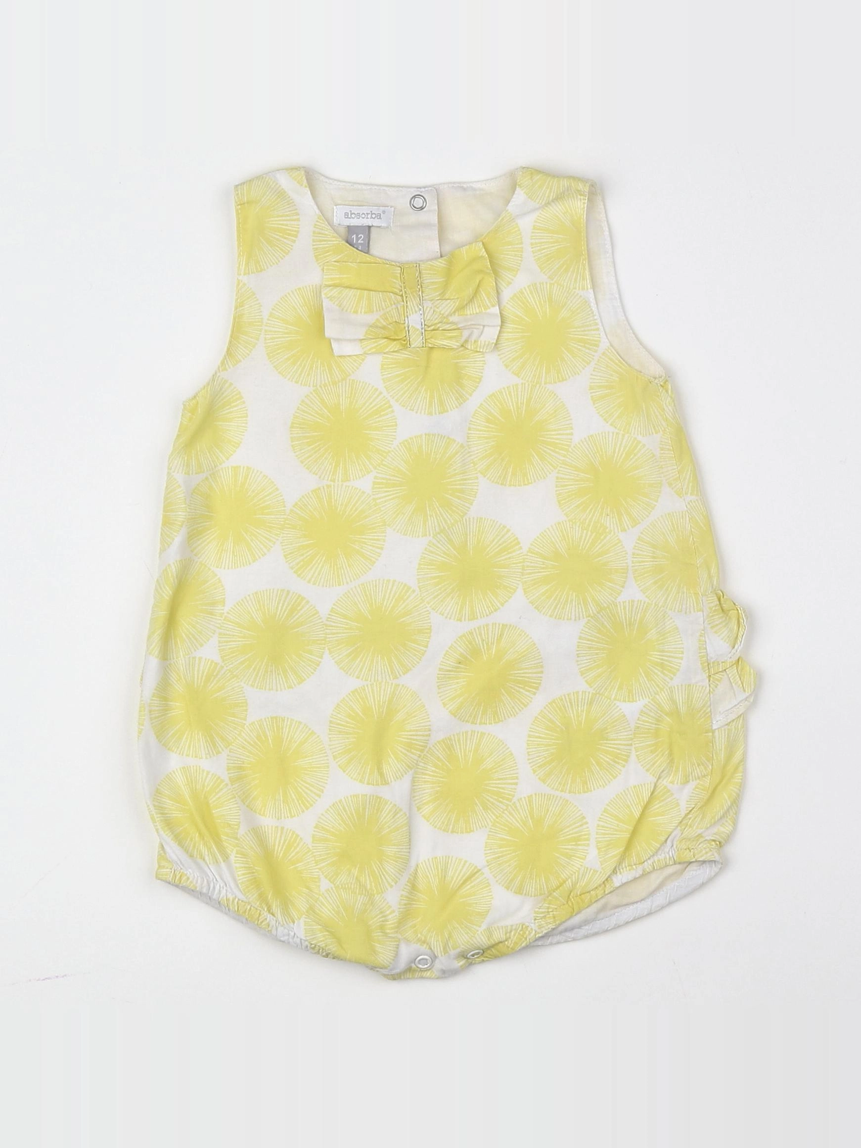 Absorba - combinaison jaune - 12 mois