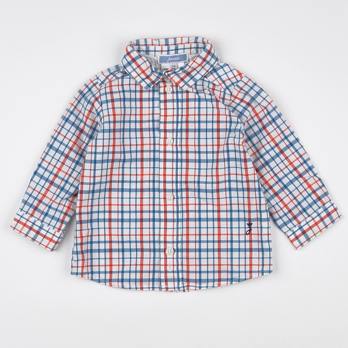 Jacadi - chemise multicolore - 6 mois