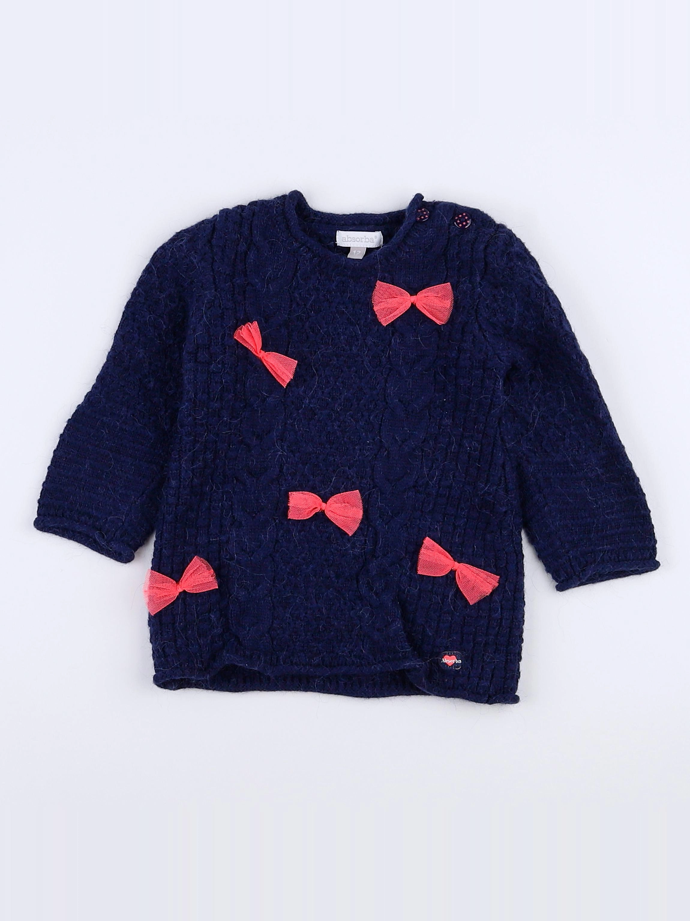 Absorba - robe bleu - 12 mois