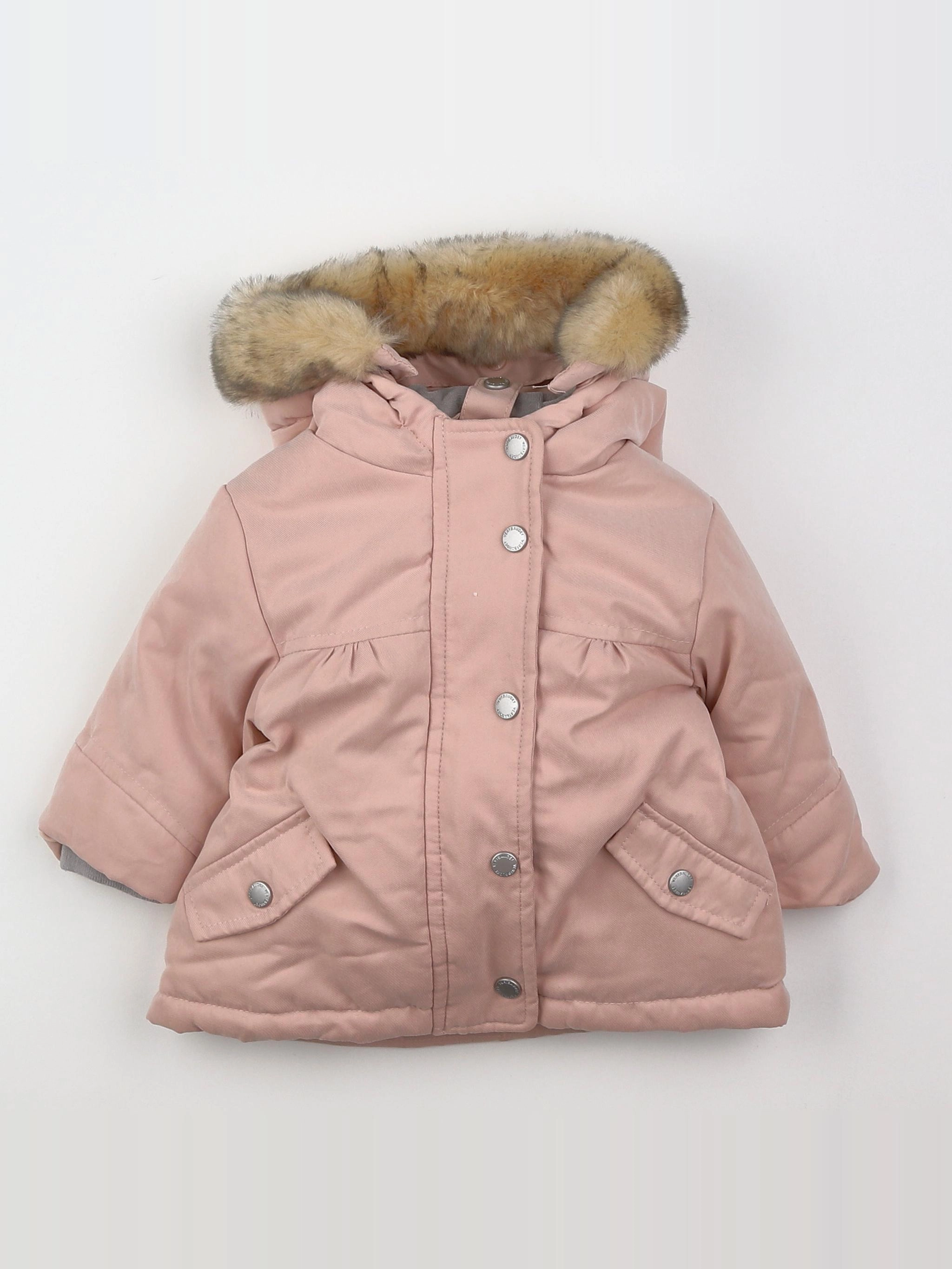 Vertbaudet - parka rose - 3 mois
