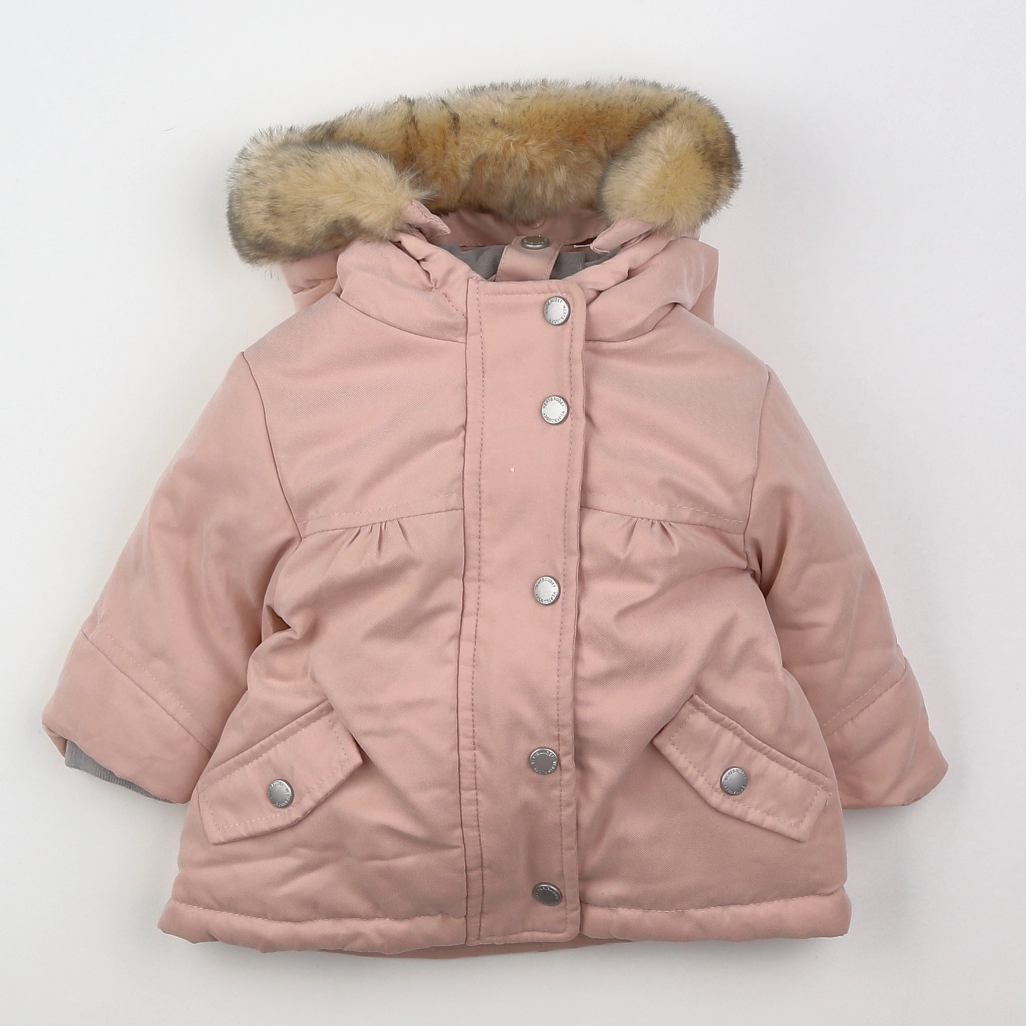 Vertbaudet - parka rose - 3 mois