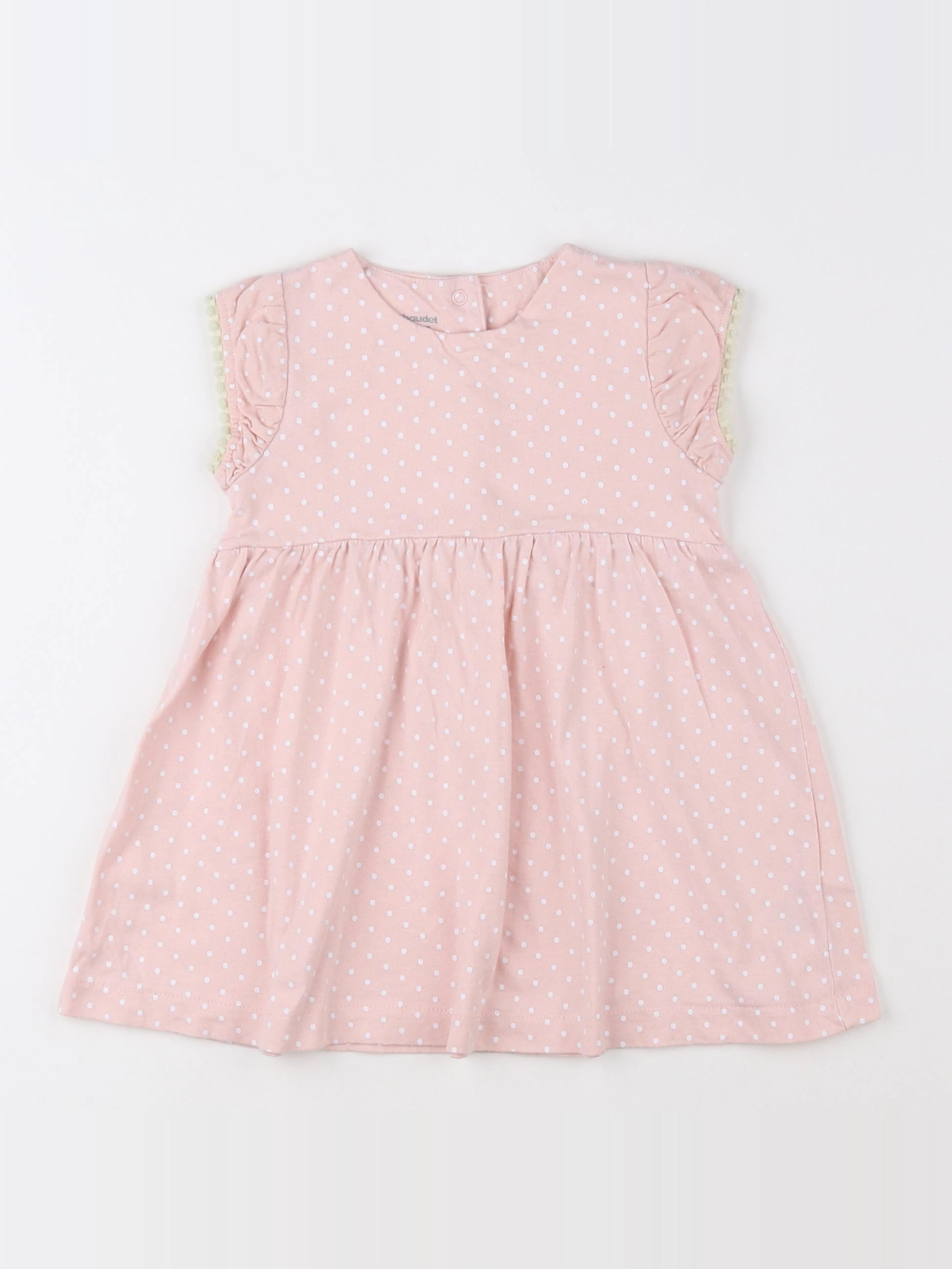 Vertbaudet - robe rose - 18 mois