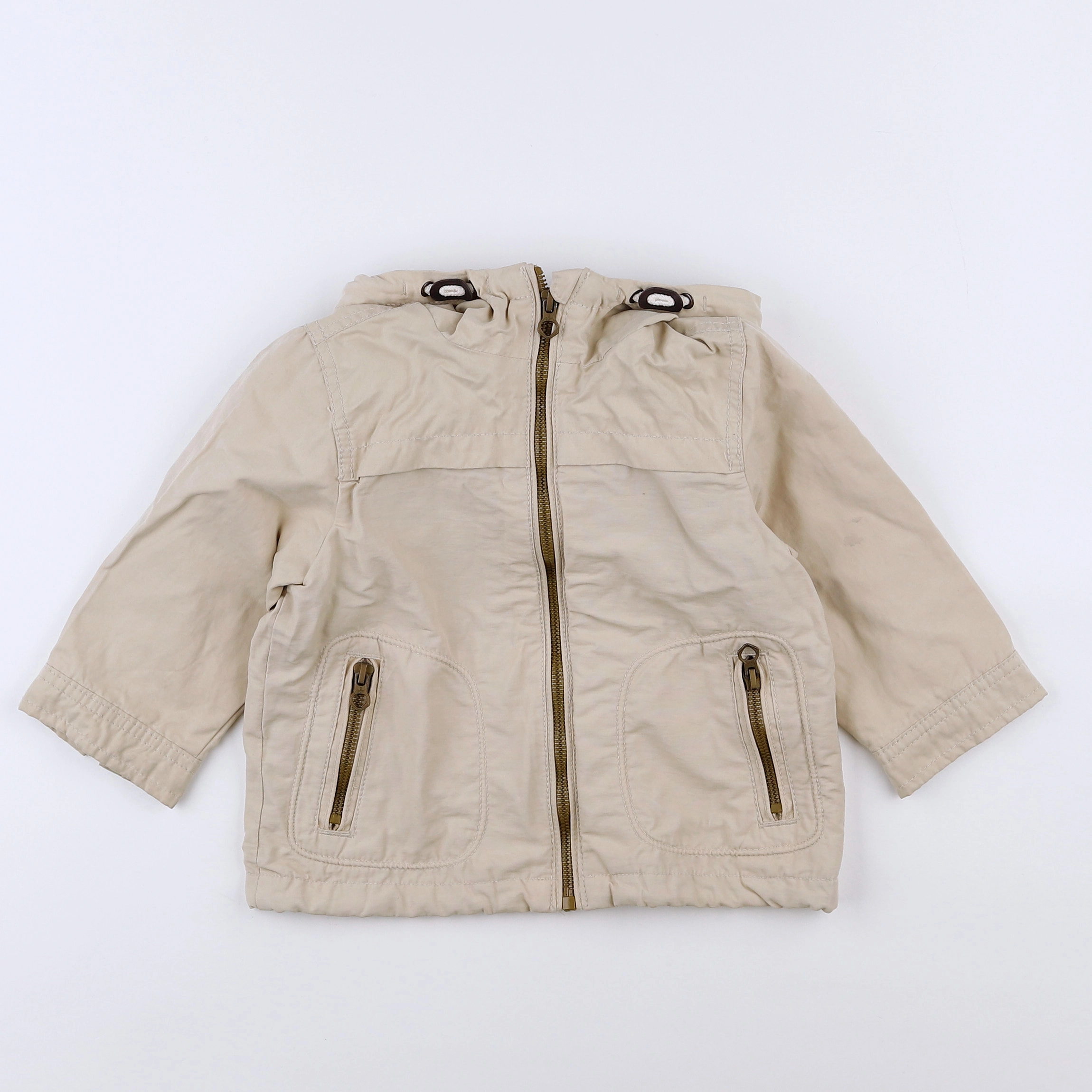 Zara - veste beige - 12/18 mois