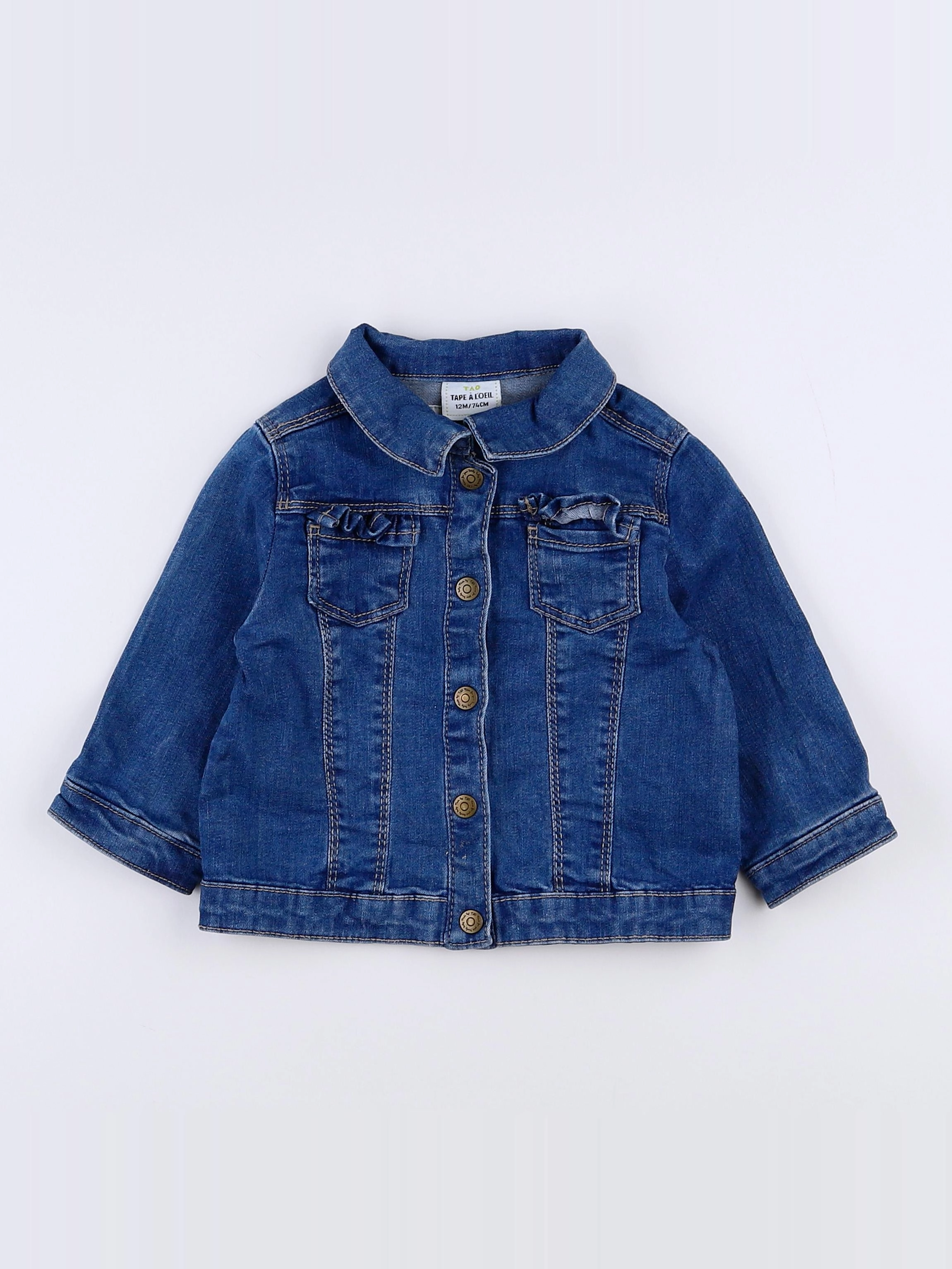 Tape à l'oeil - veste bleu - 12 mois