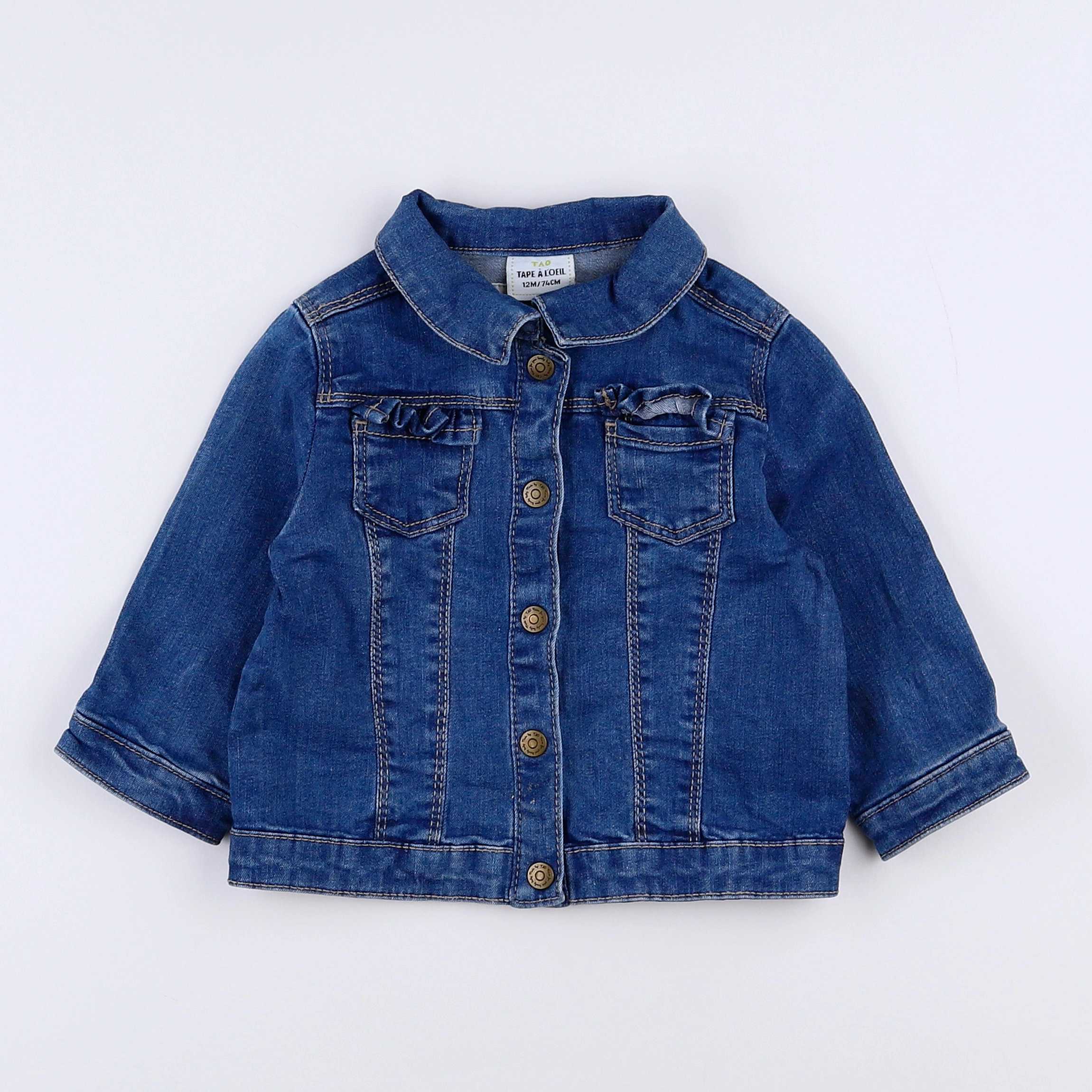 Tape à l'oeil - veste bleu - 12 mois