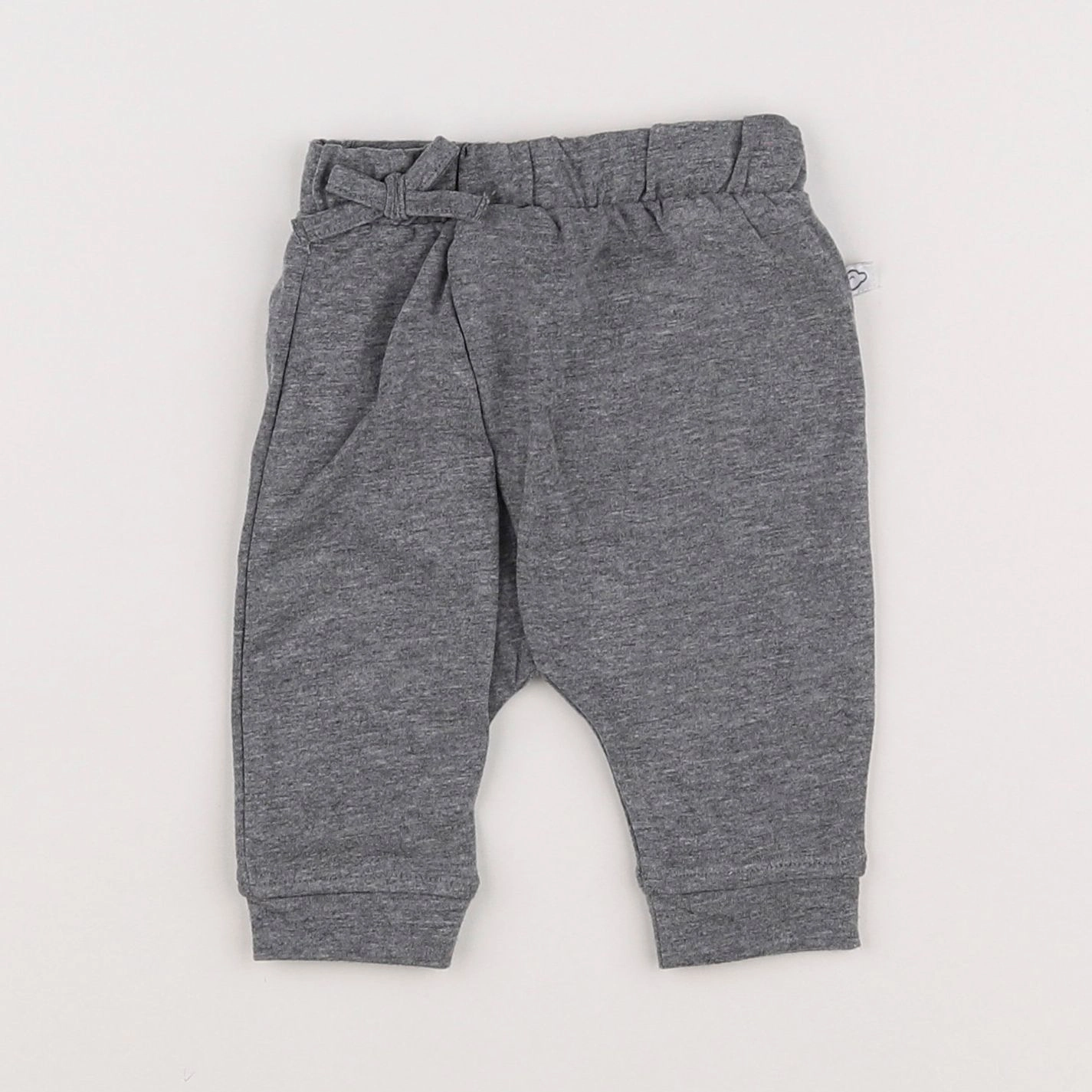 Vertbaudet - pantalon gris - 1 mois