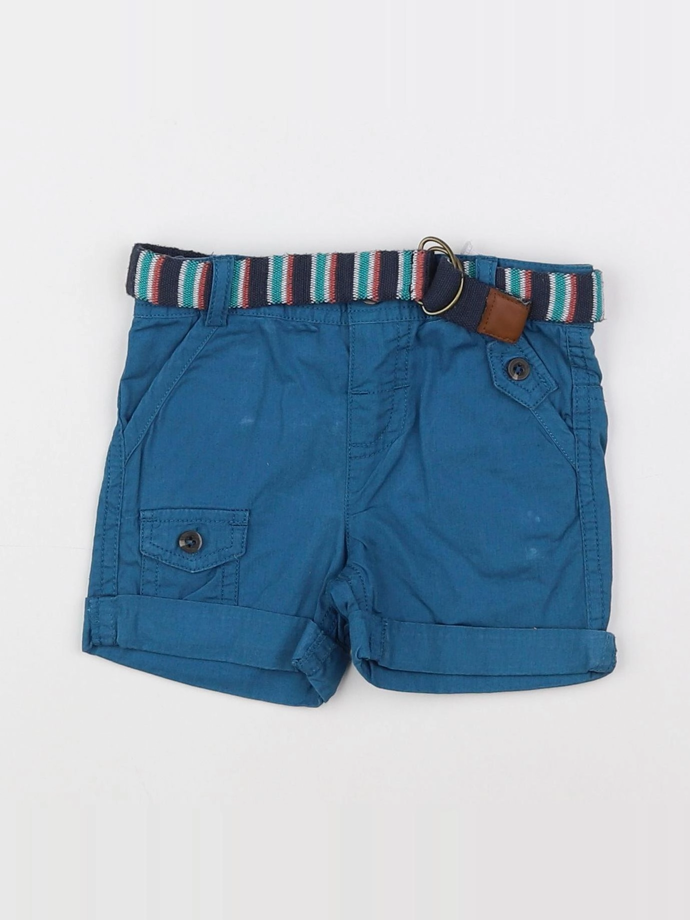 Tape à l'oeil - short bleu - 9 mois