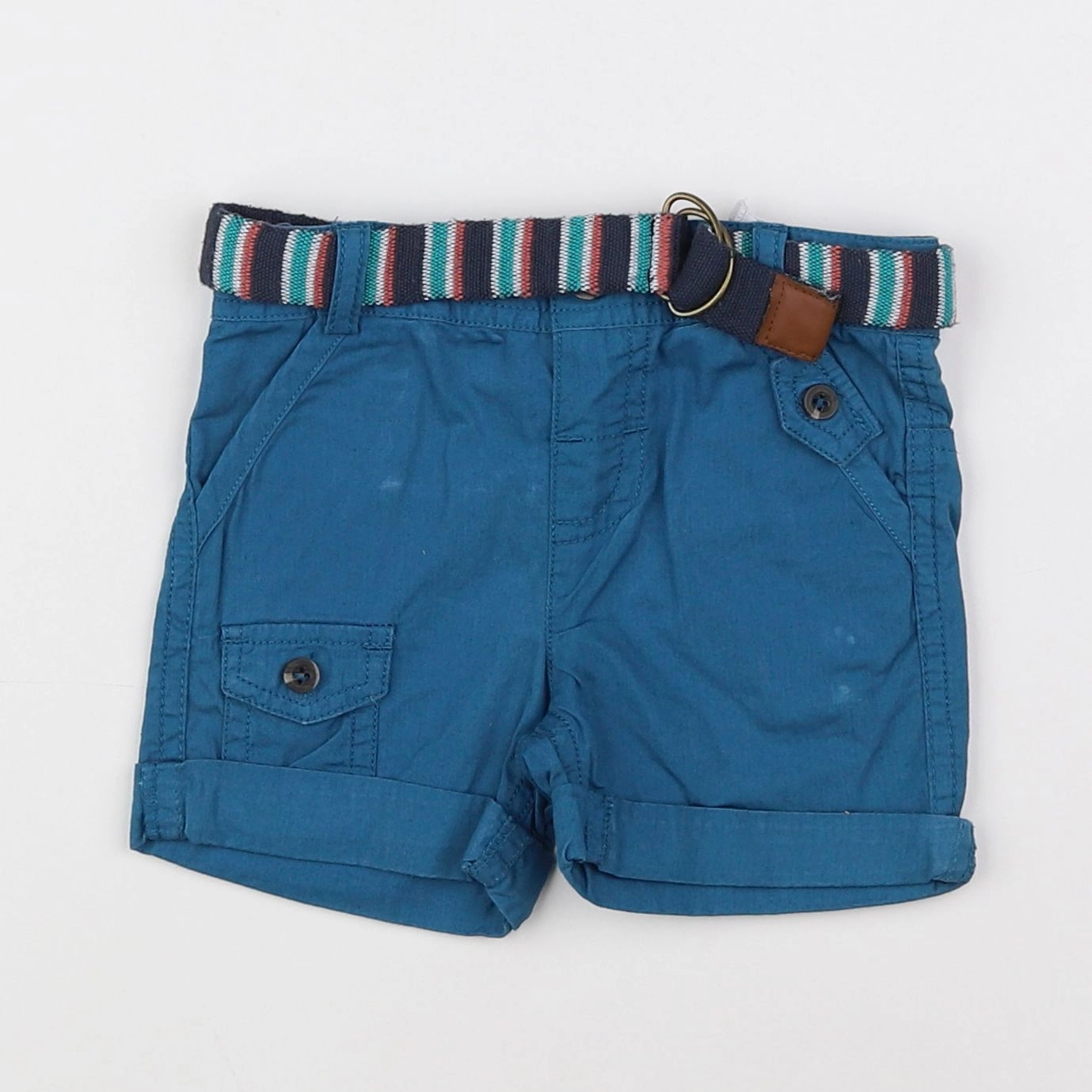 Tape à l'oeil - short bleu - 9 mois
