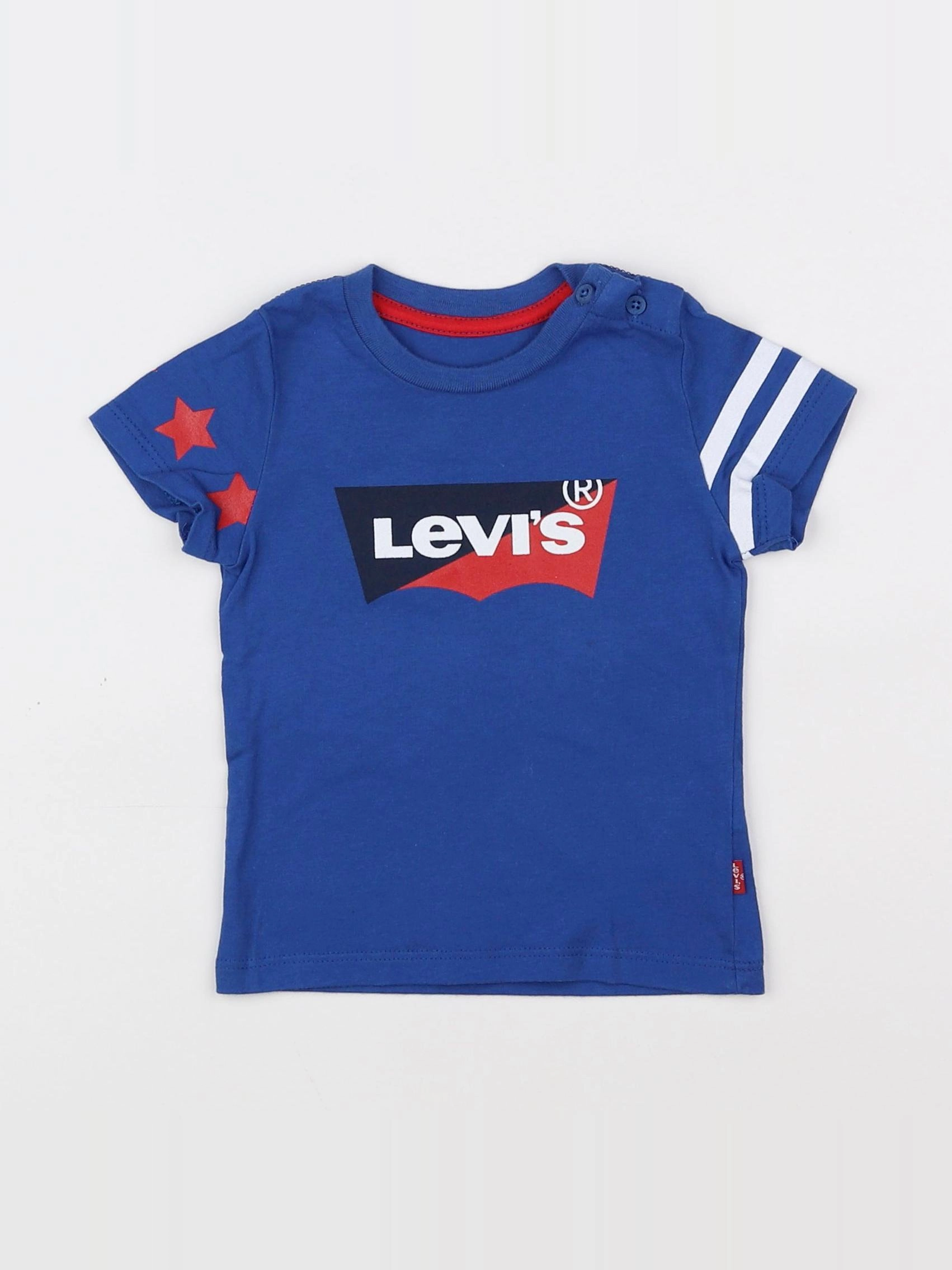 Levi's - tee-shirt bleu - 12 mois