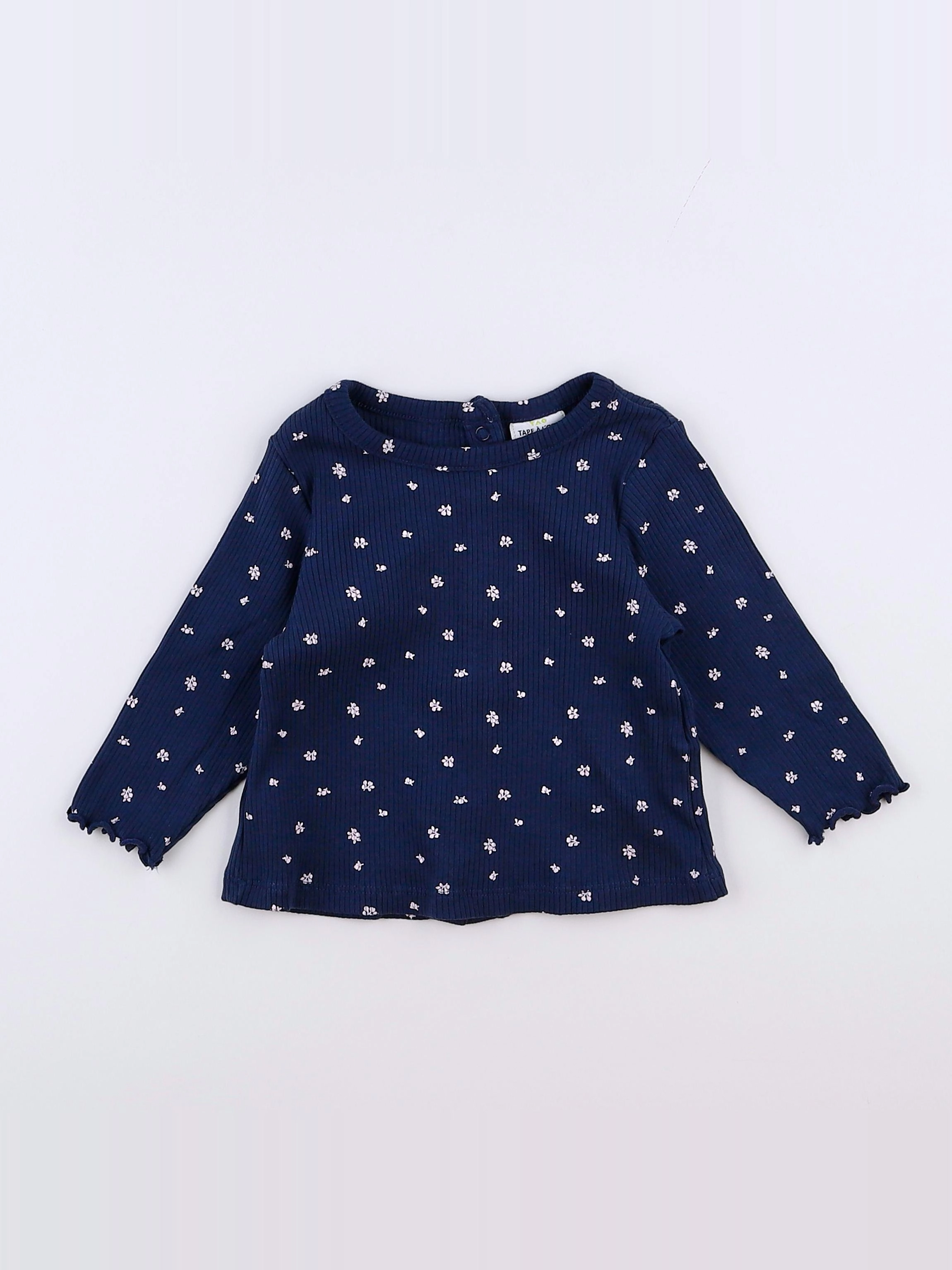 Tape à l'oeil - tee-shirt bleu - 3 mois