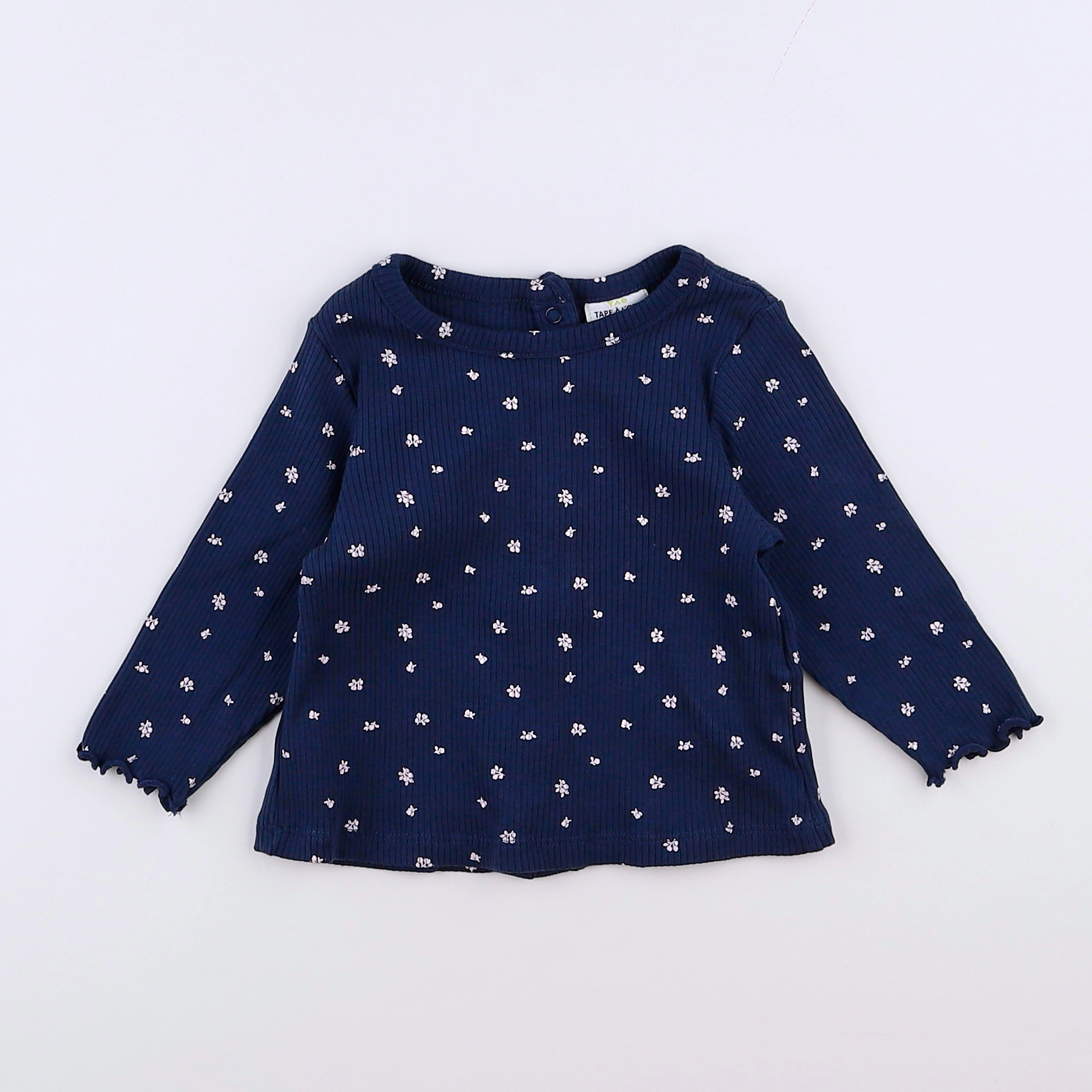Tape à l'oeil - tee-shirt bleu - 3 mois