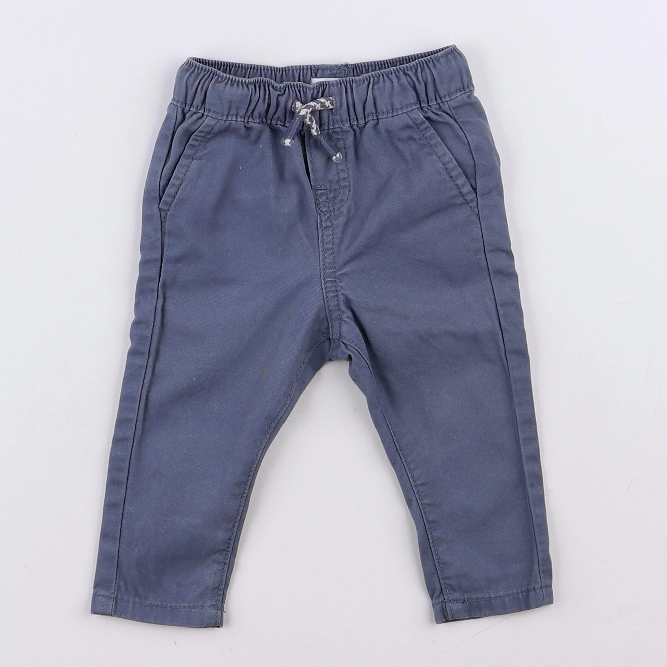 Vertbaudet - pantalon bleu - 3 mois