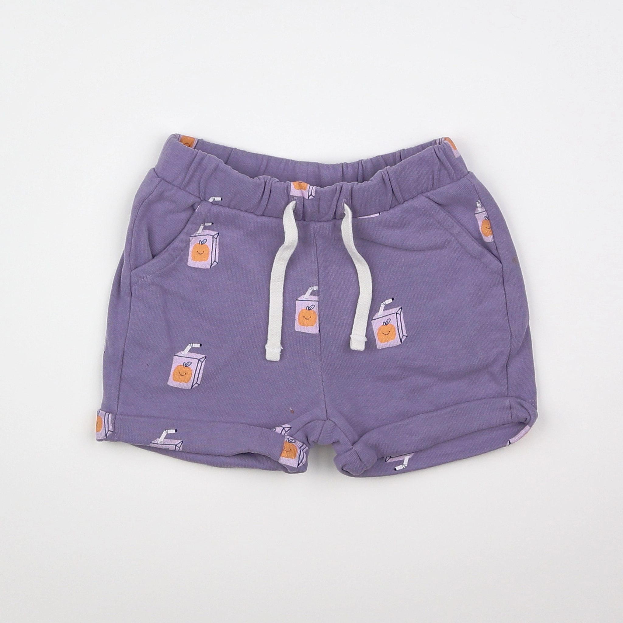 Tape à l'oeil - short violet - 12 mois