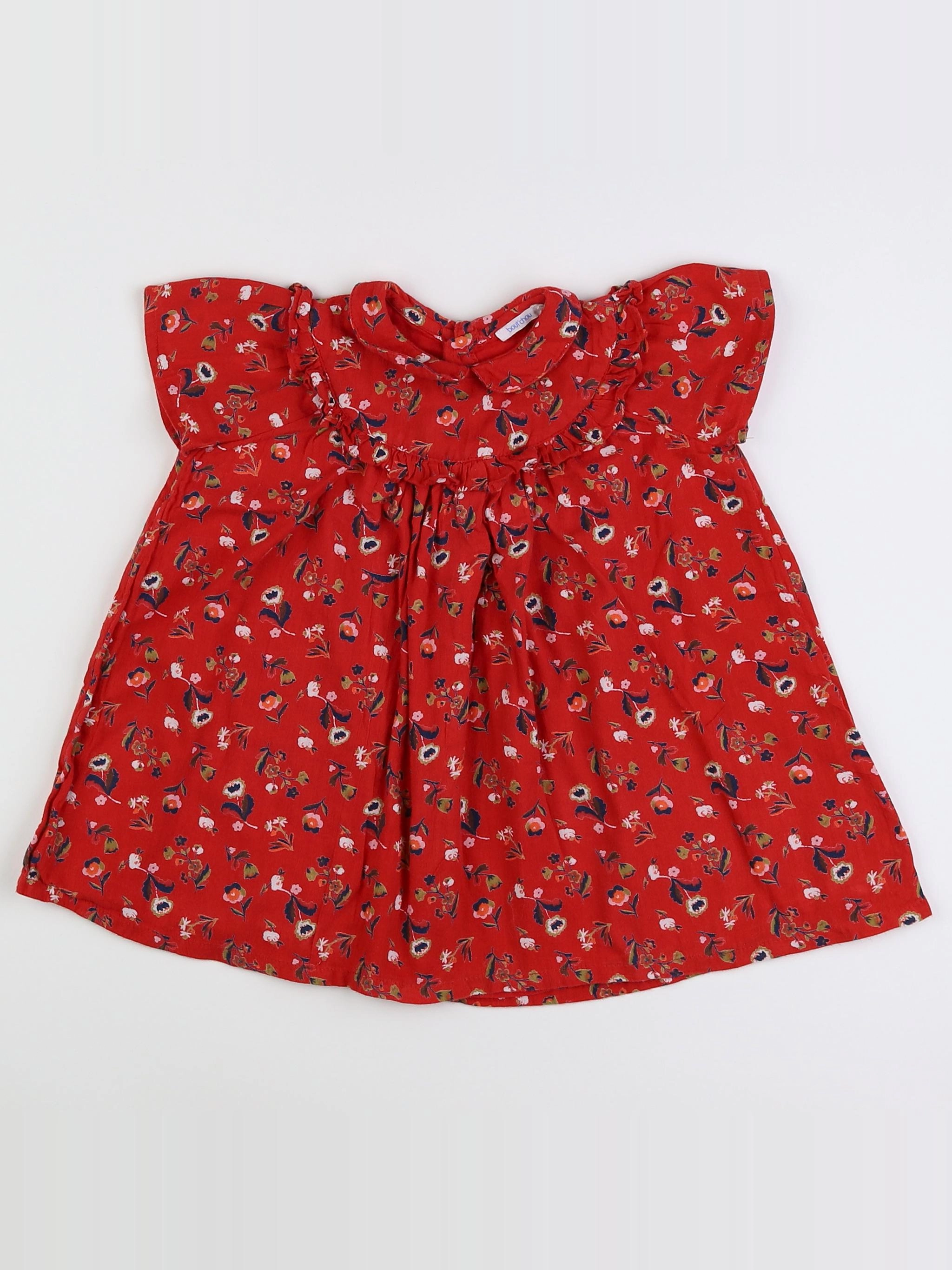 Boutchou - robe rouge - 18 mois