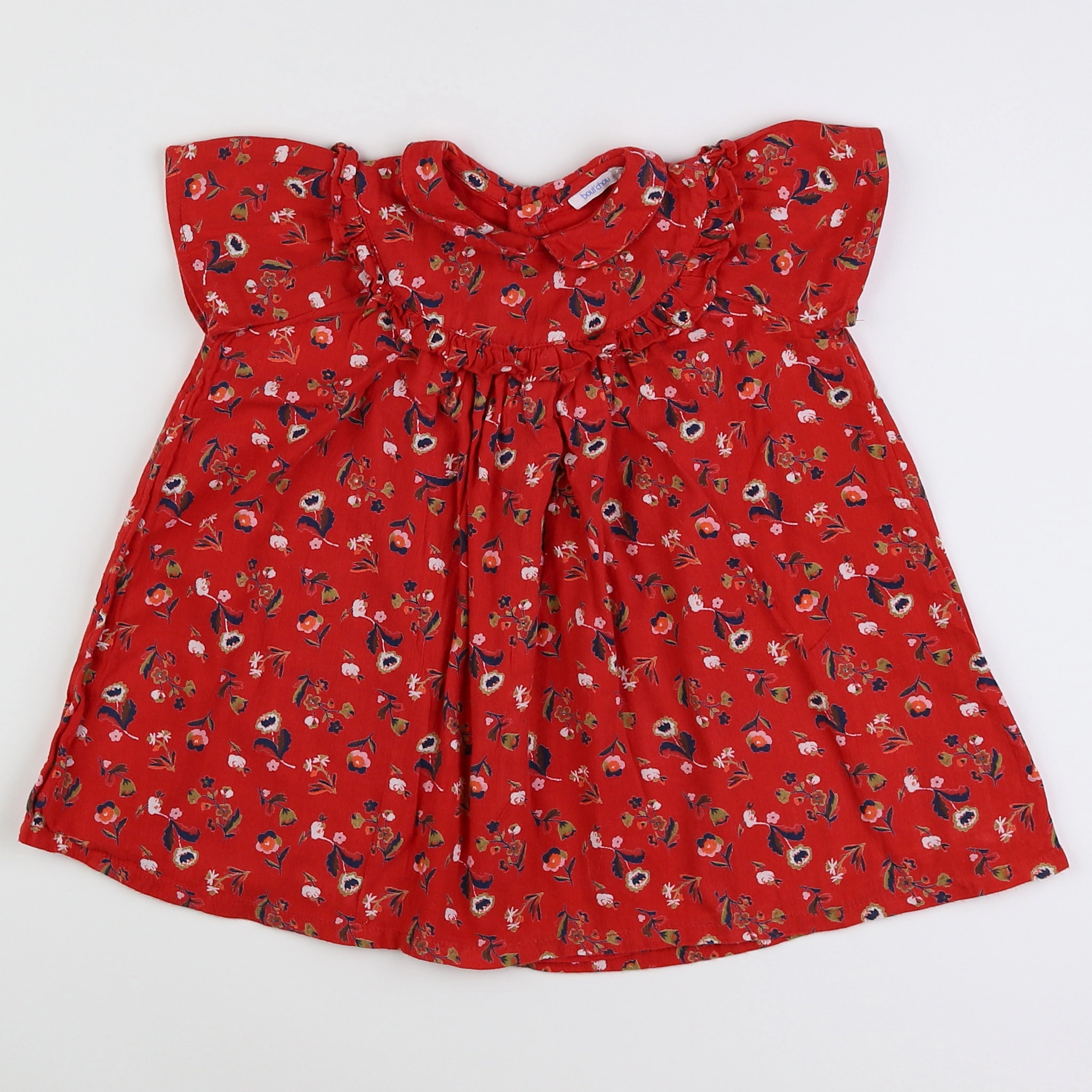 Boutchou - robe rouge - 18 mois