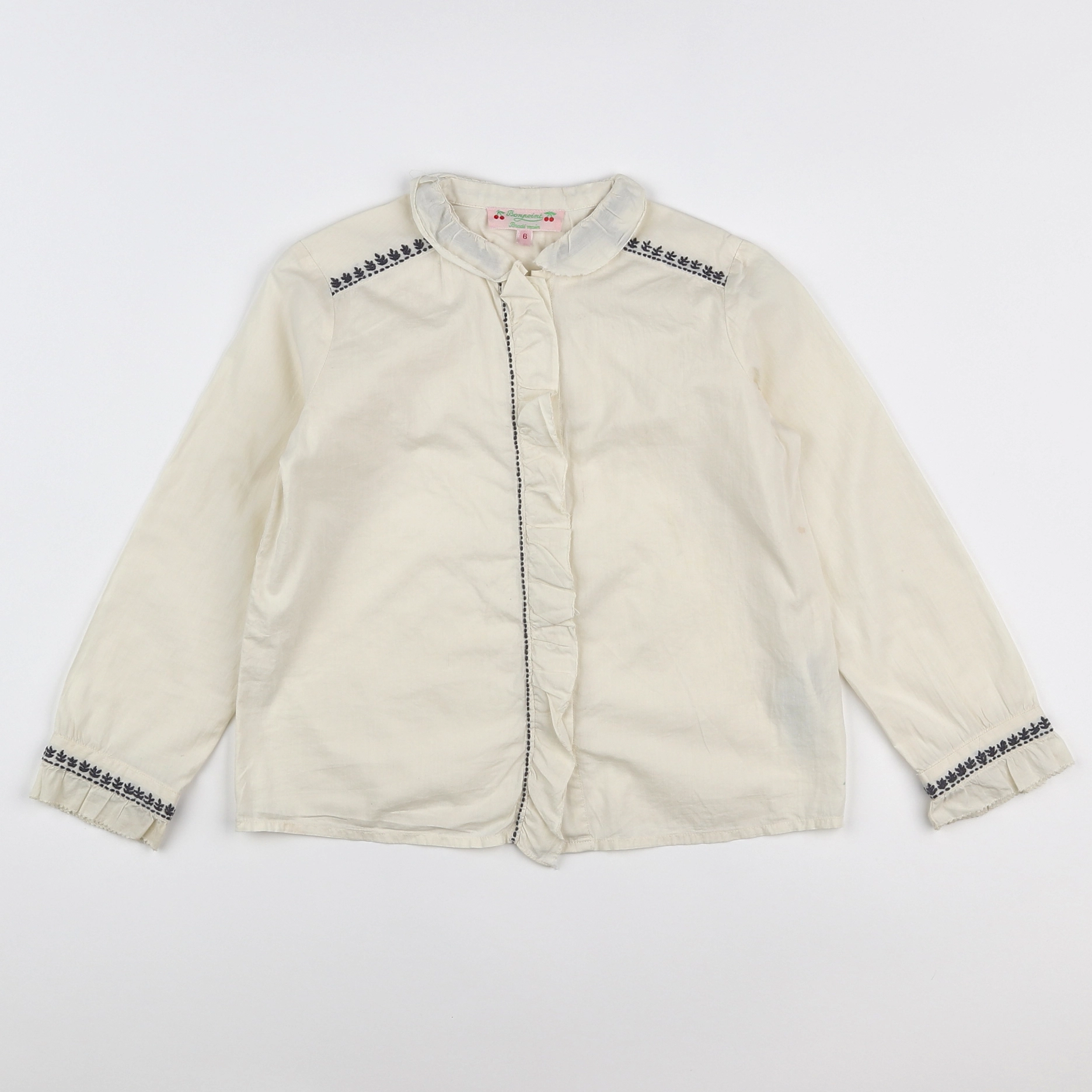 Bonpoint - blouse beige - 6 ans