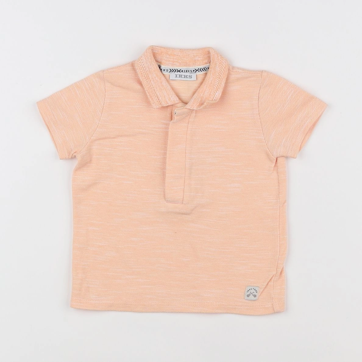 IKKS - polo orange - 6 mois