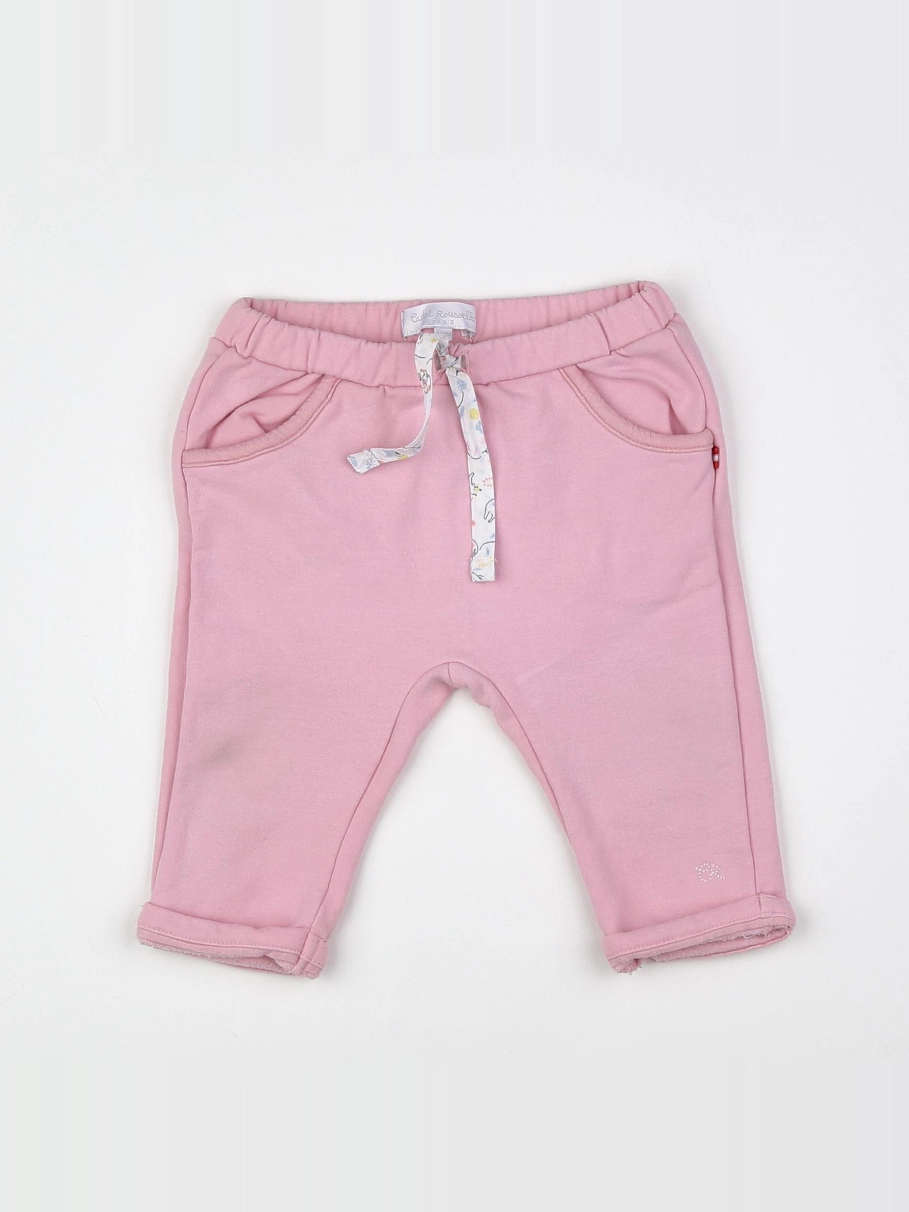 Cadet Rousselle - jogging rose - 12 mois
