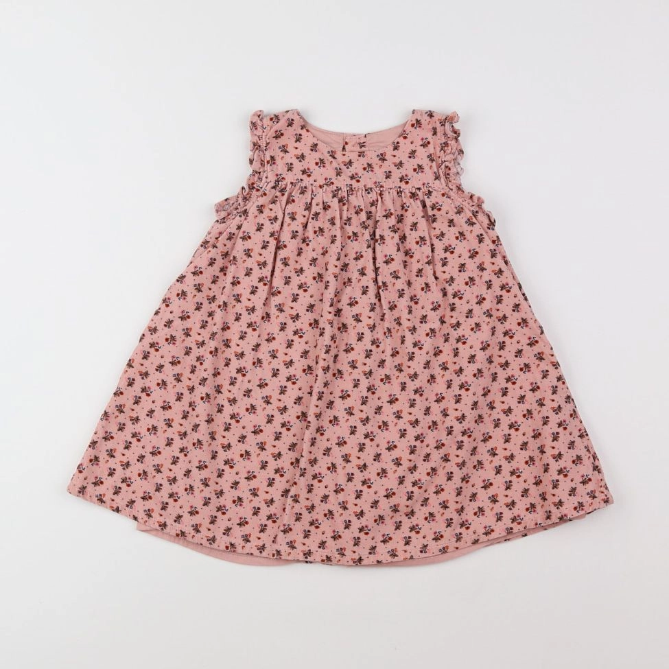 Boutchou - robe rose - 12 mois
