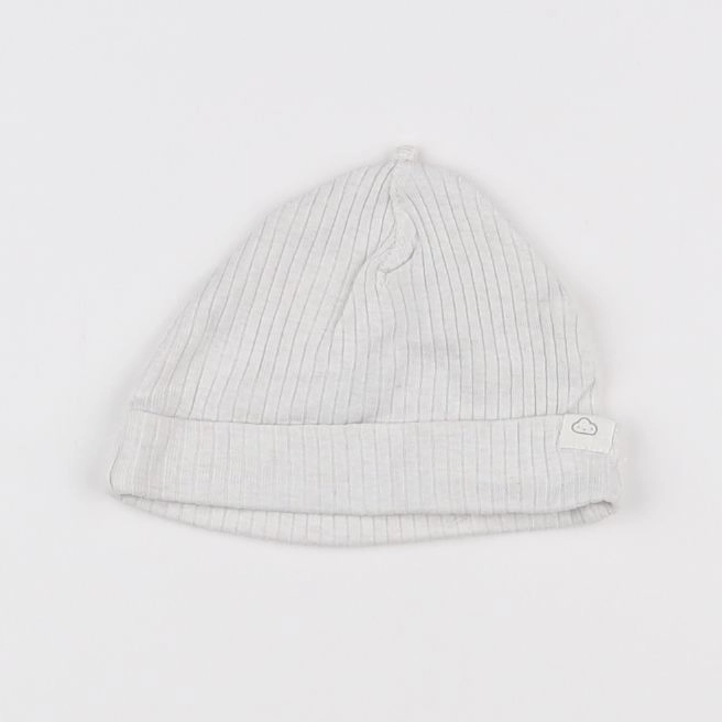 H&M - bonnet beige - 6 mois