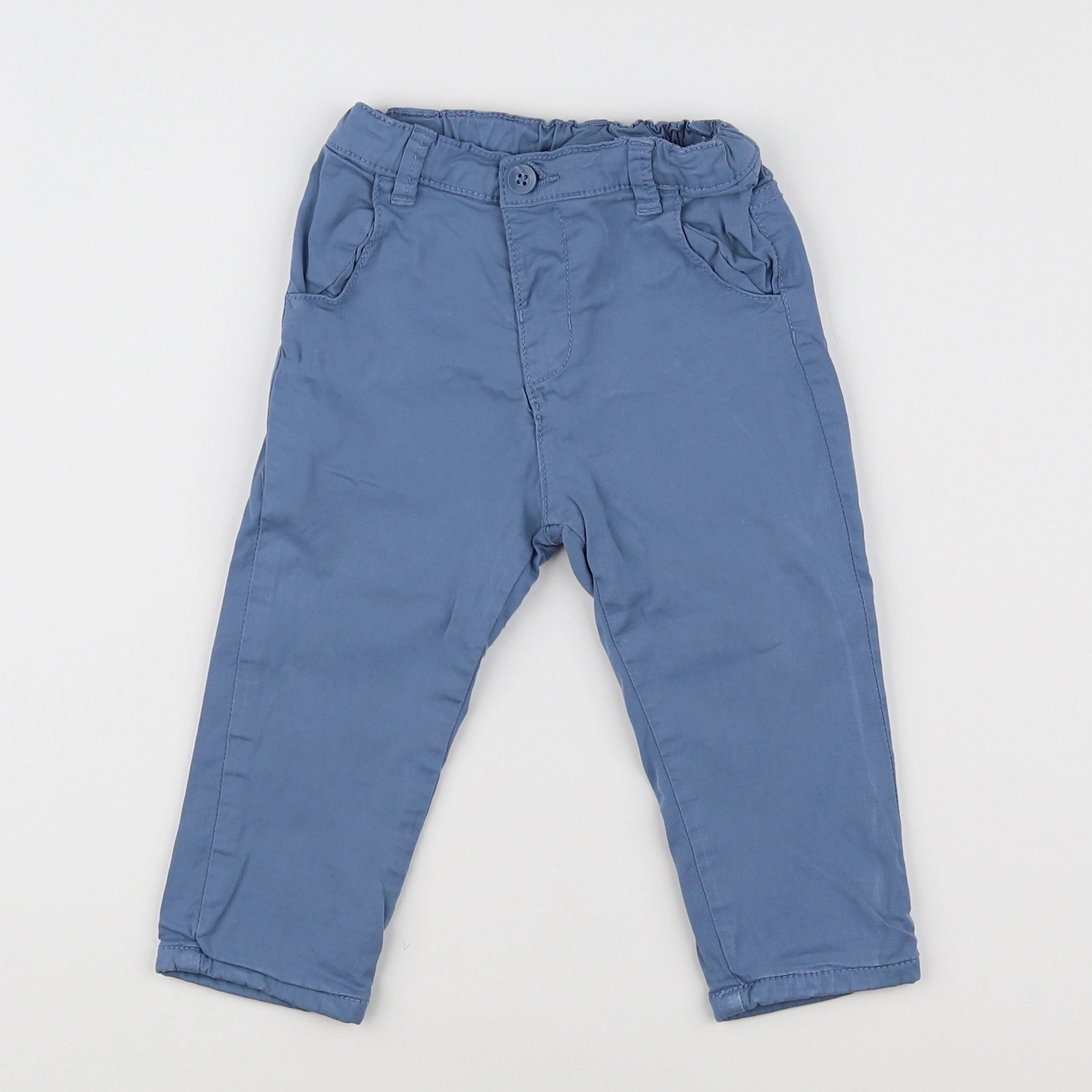 Mayoral - pantalon bleu - 12 mois