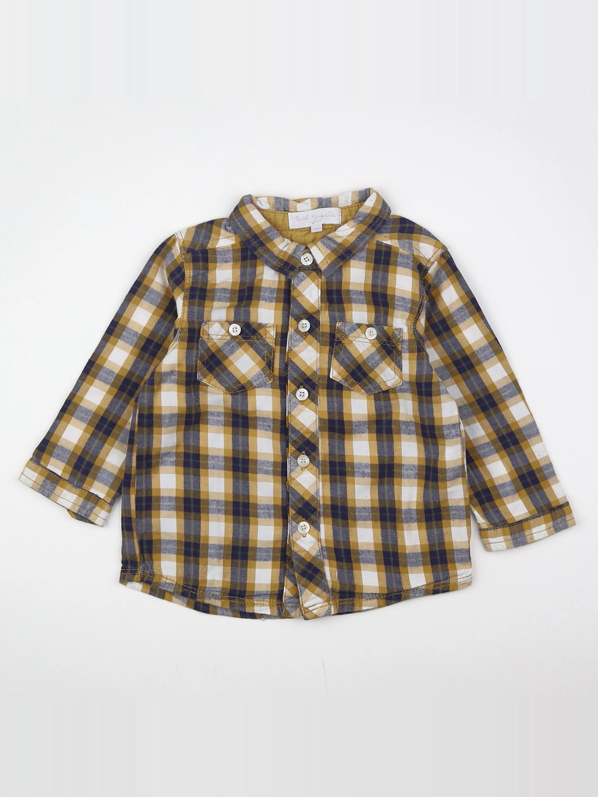 Cadet Rousselle - chemise multicolore - 18 mois