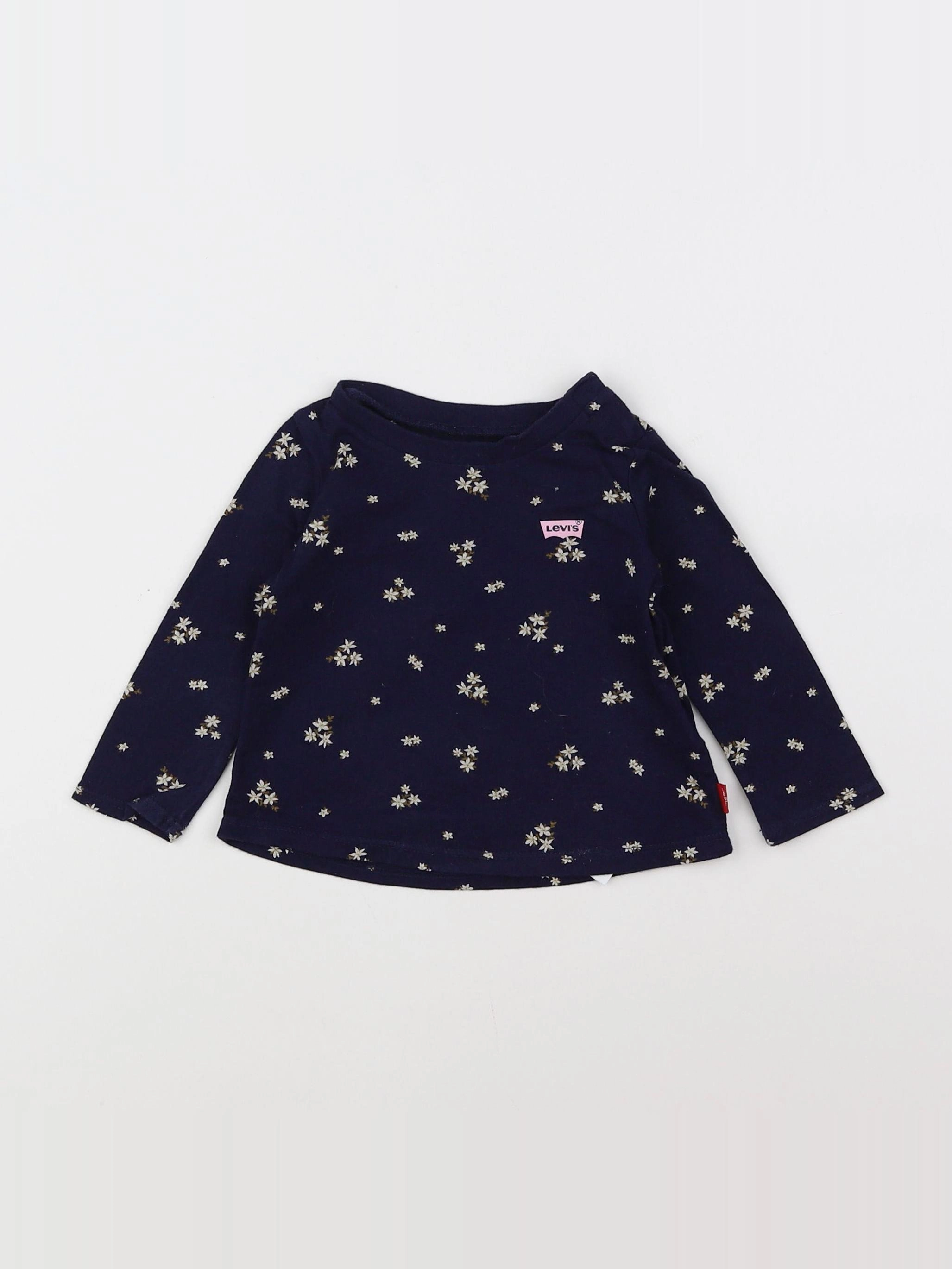 Levi's - tee-shirt bleu - 6 mois