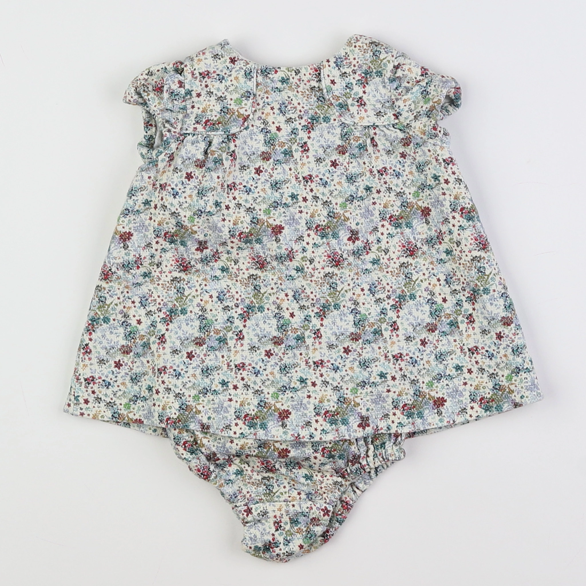 Zara - robe multicolore - 3/6 mois